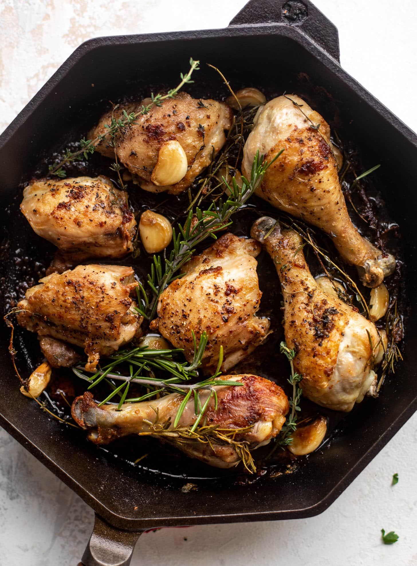 weeknight skillet chicken