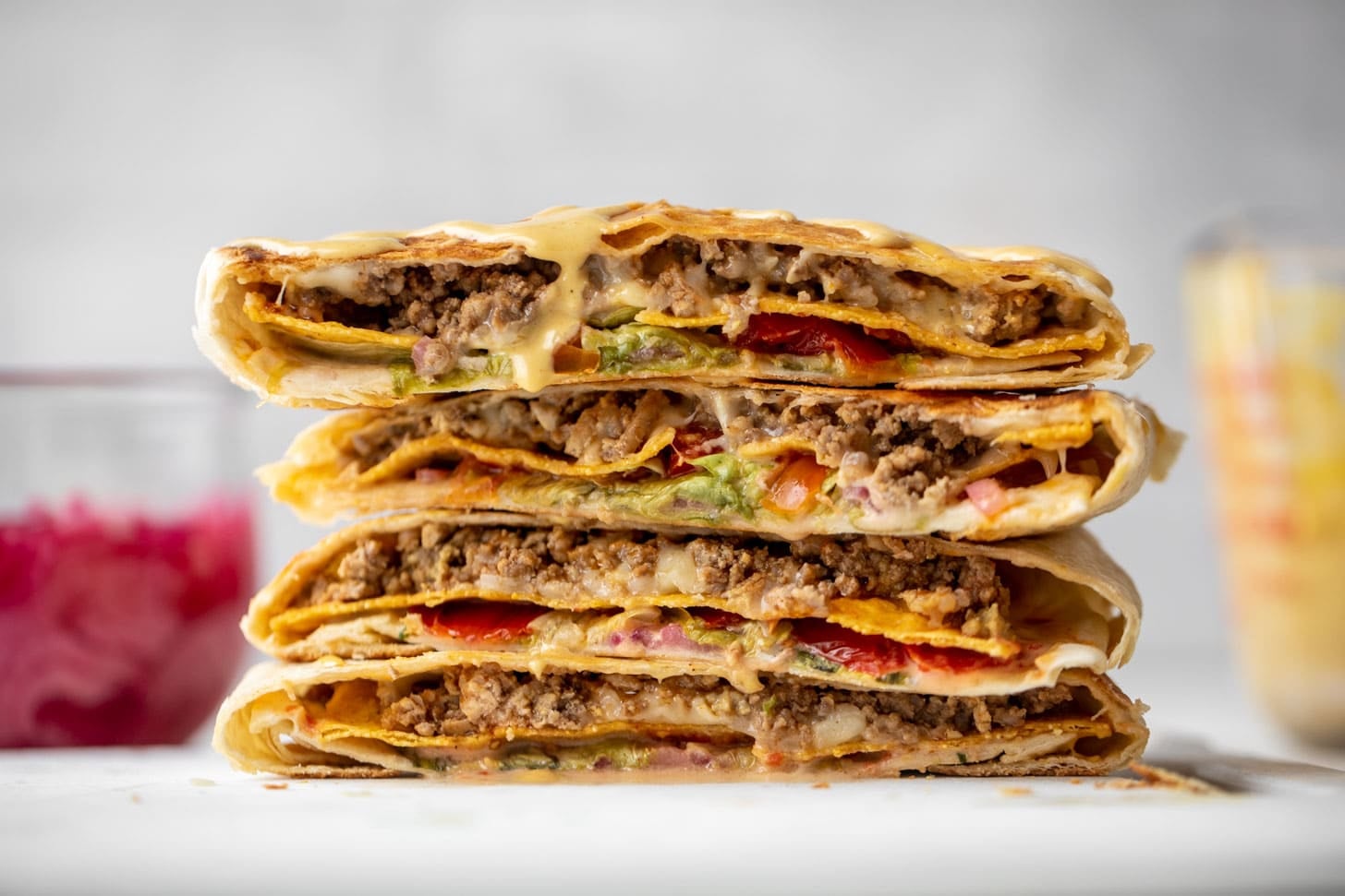 cheeseburger crunchwraps