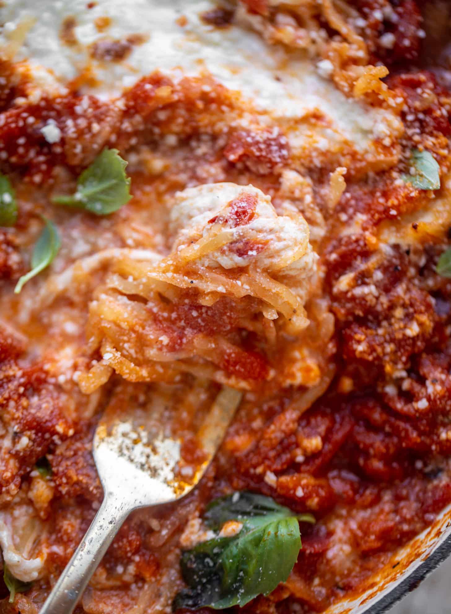 fire roasted baked spaghetti squash