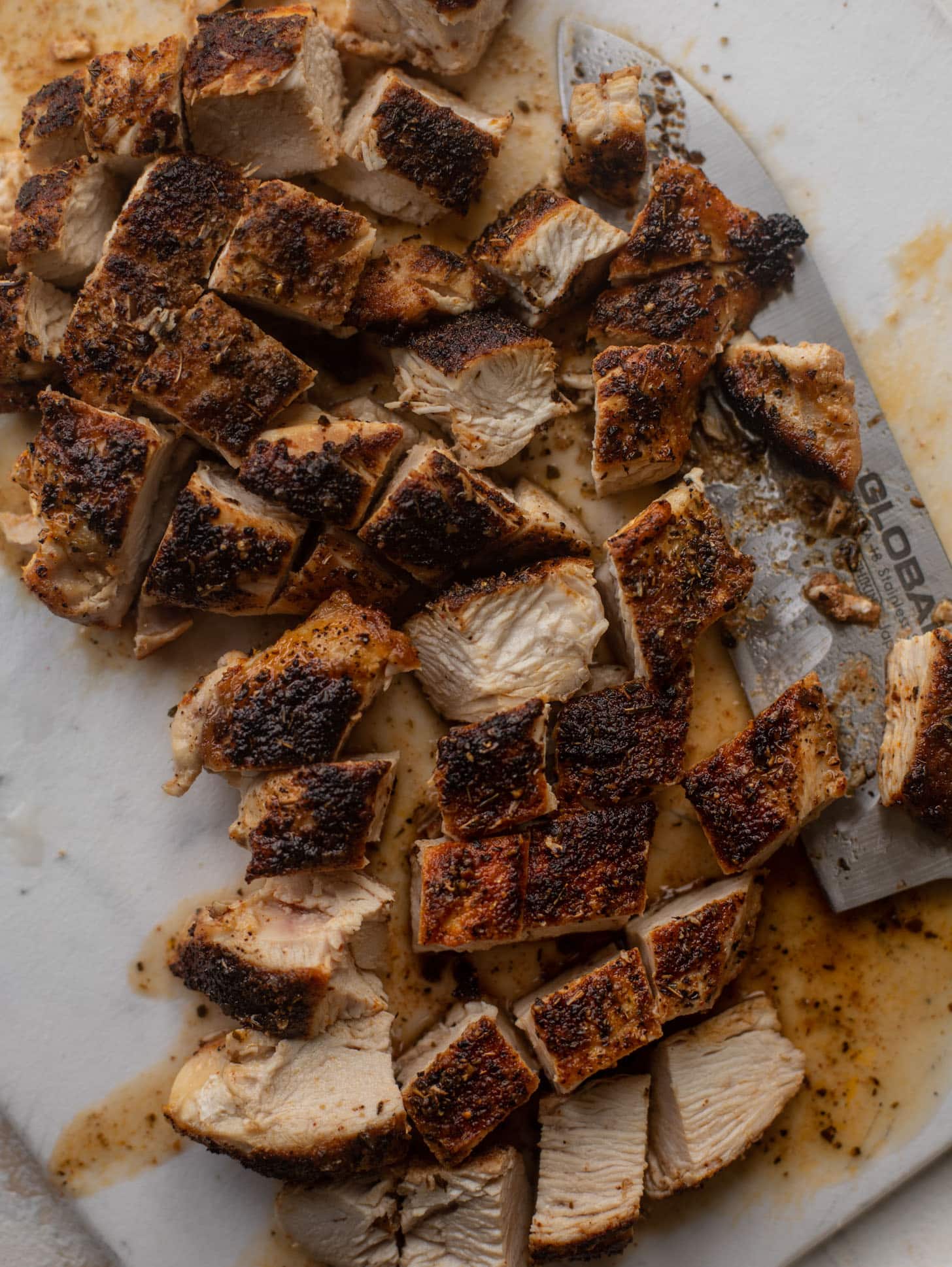 chopped grilled chicken