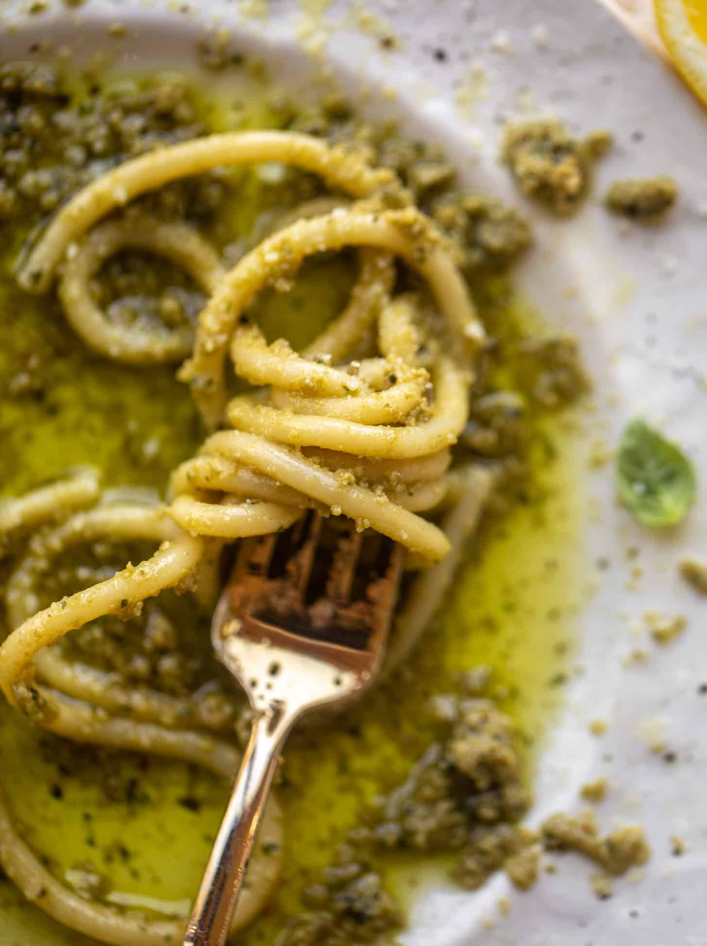 avocado pesto pasta