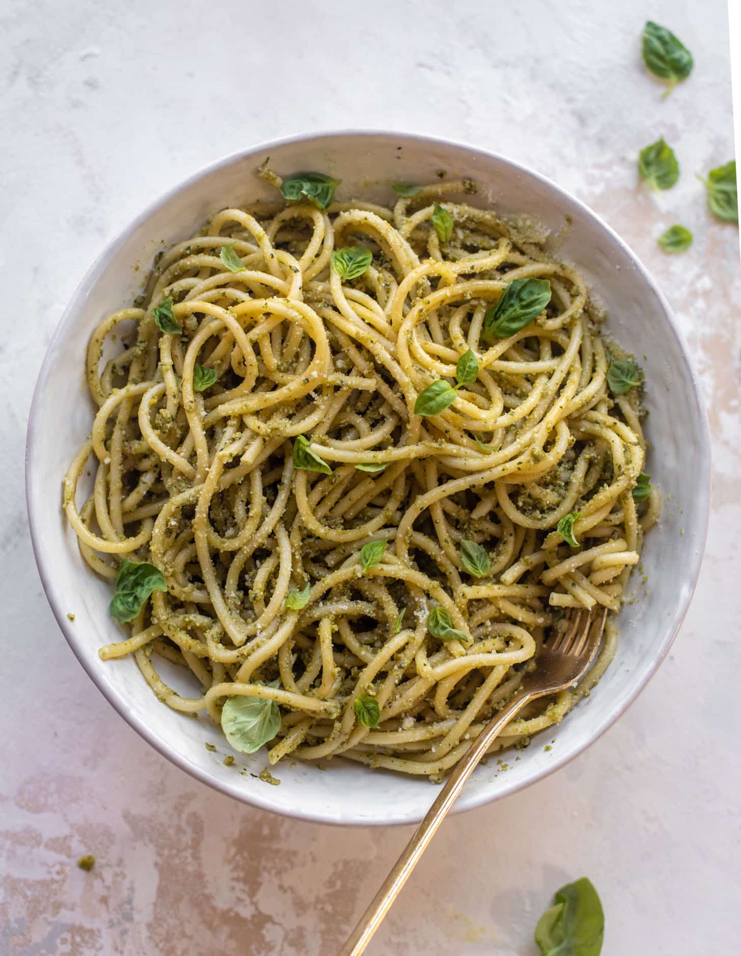 avocado pesto pasta