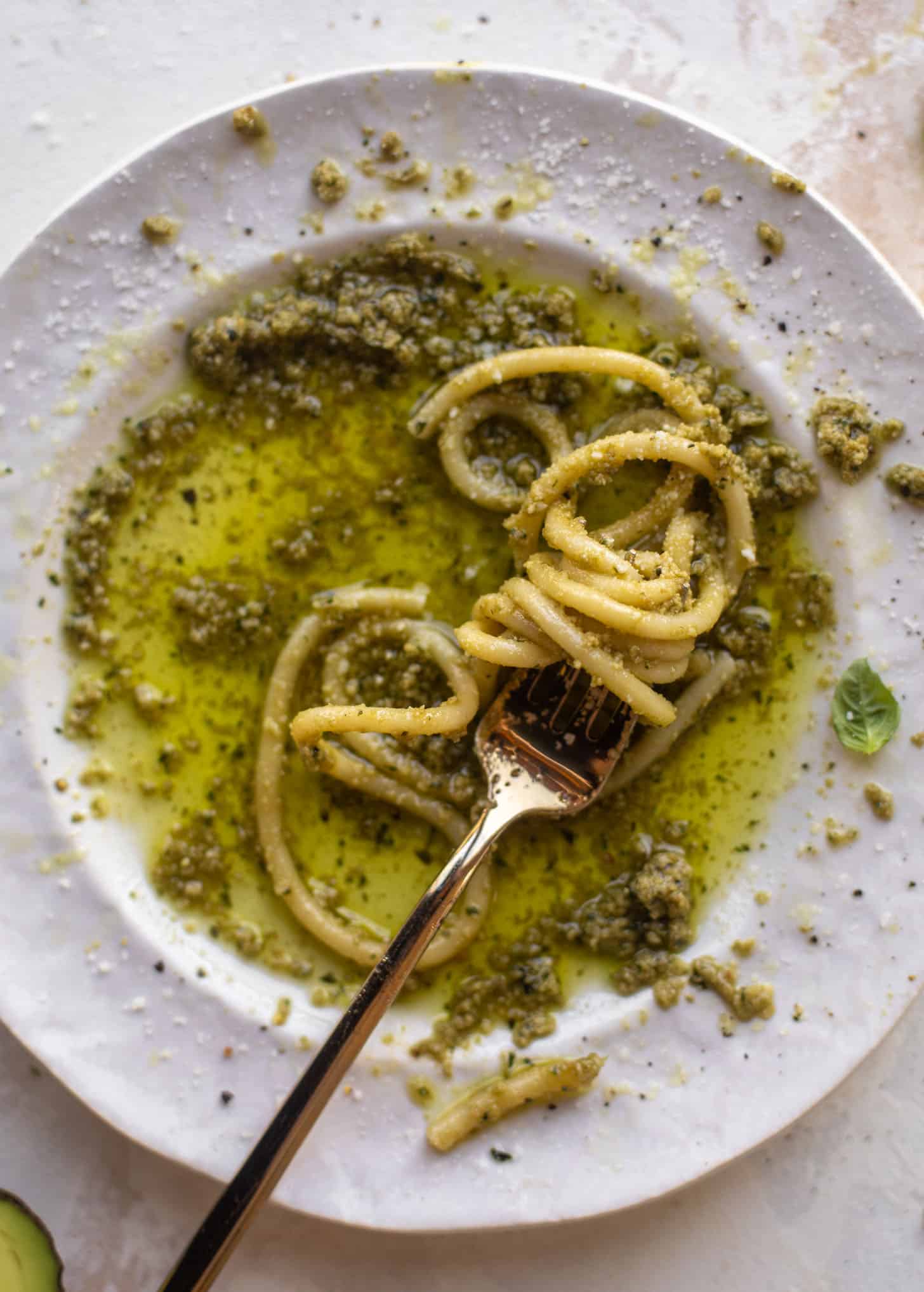 avocado pesto pasta