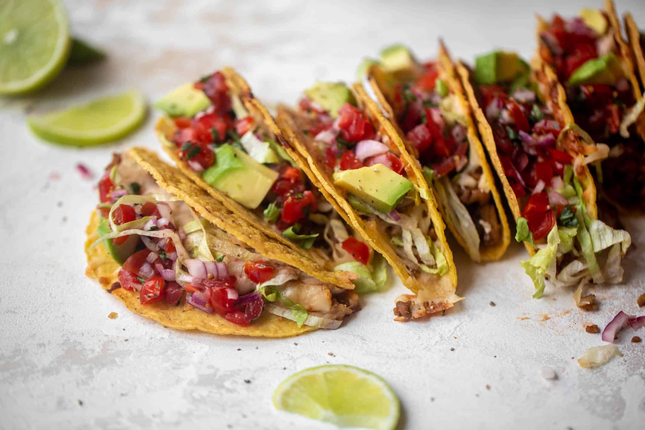 weeknight baked turkey tacos