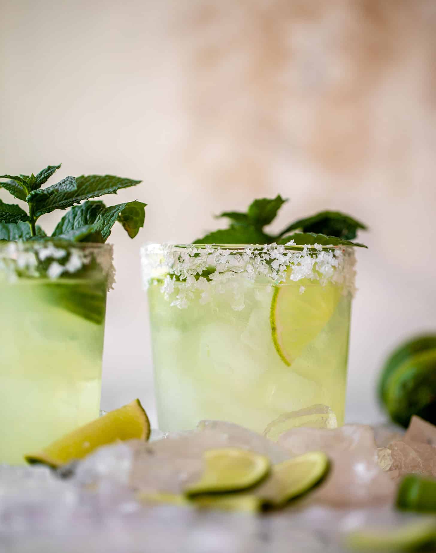 cucumber mint margaritas
