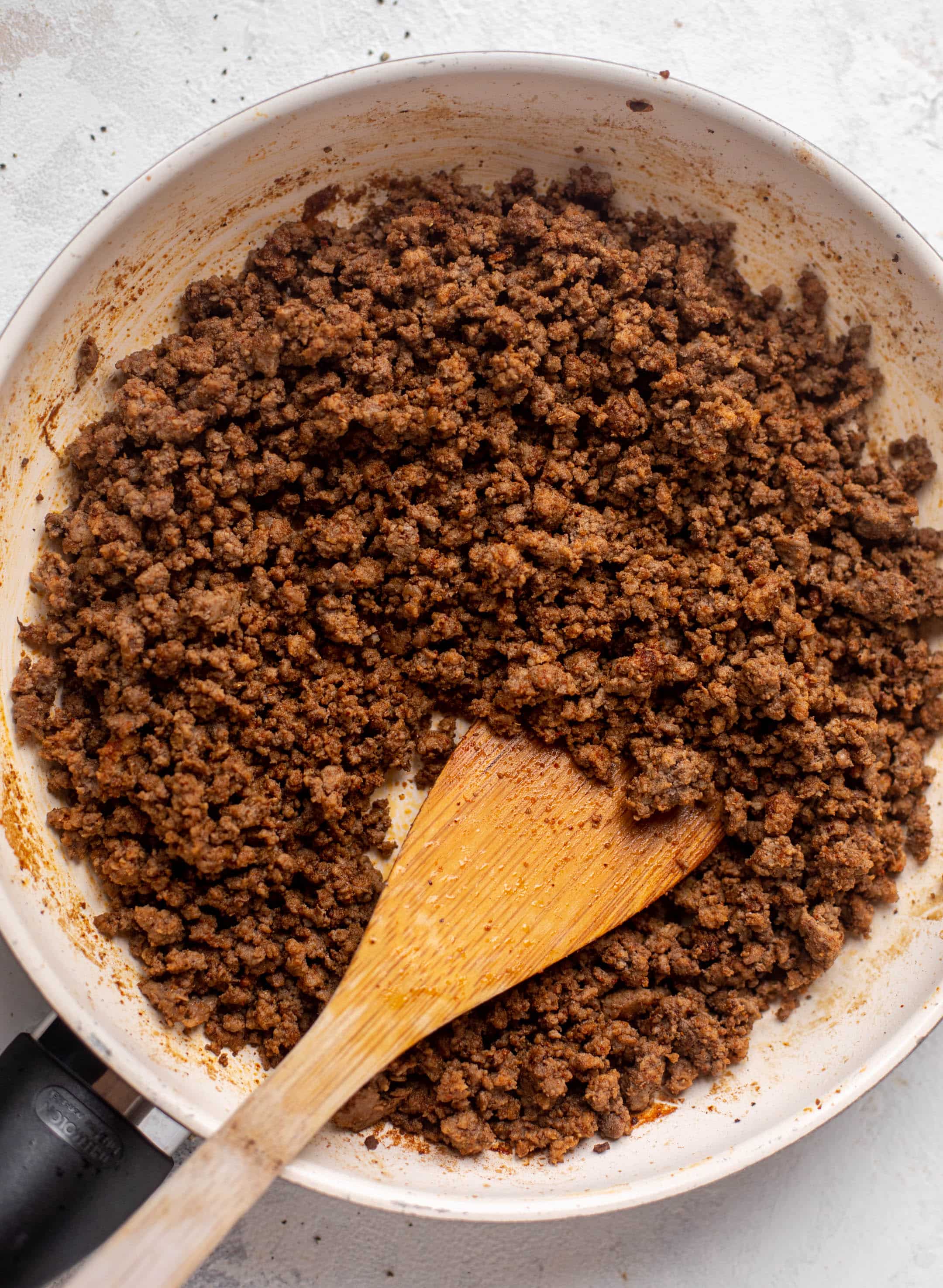 seasoned ground beef