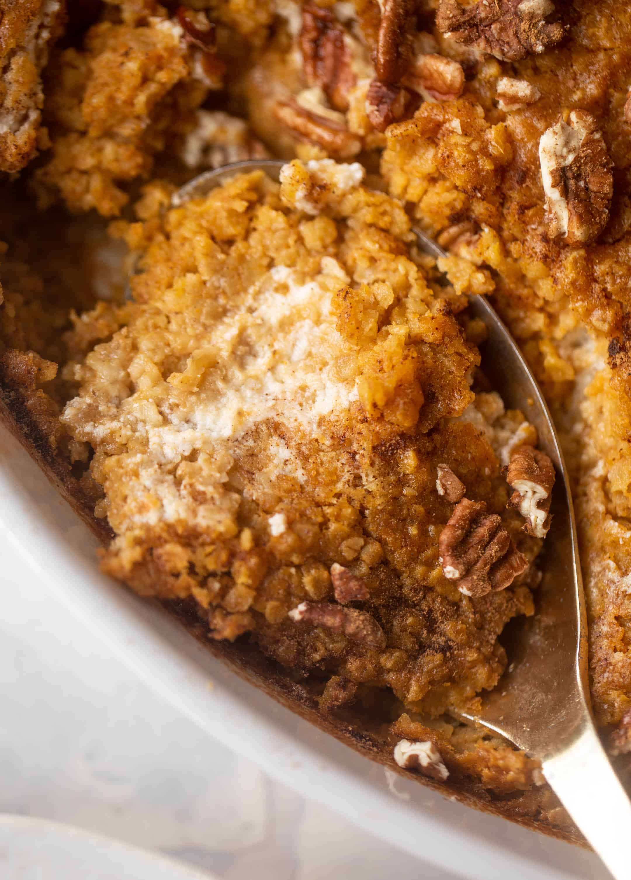 pumpkin cheesecake baked oatmeal