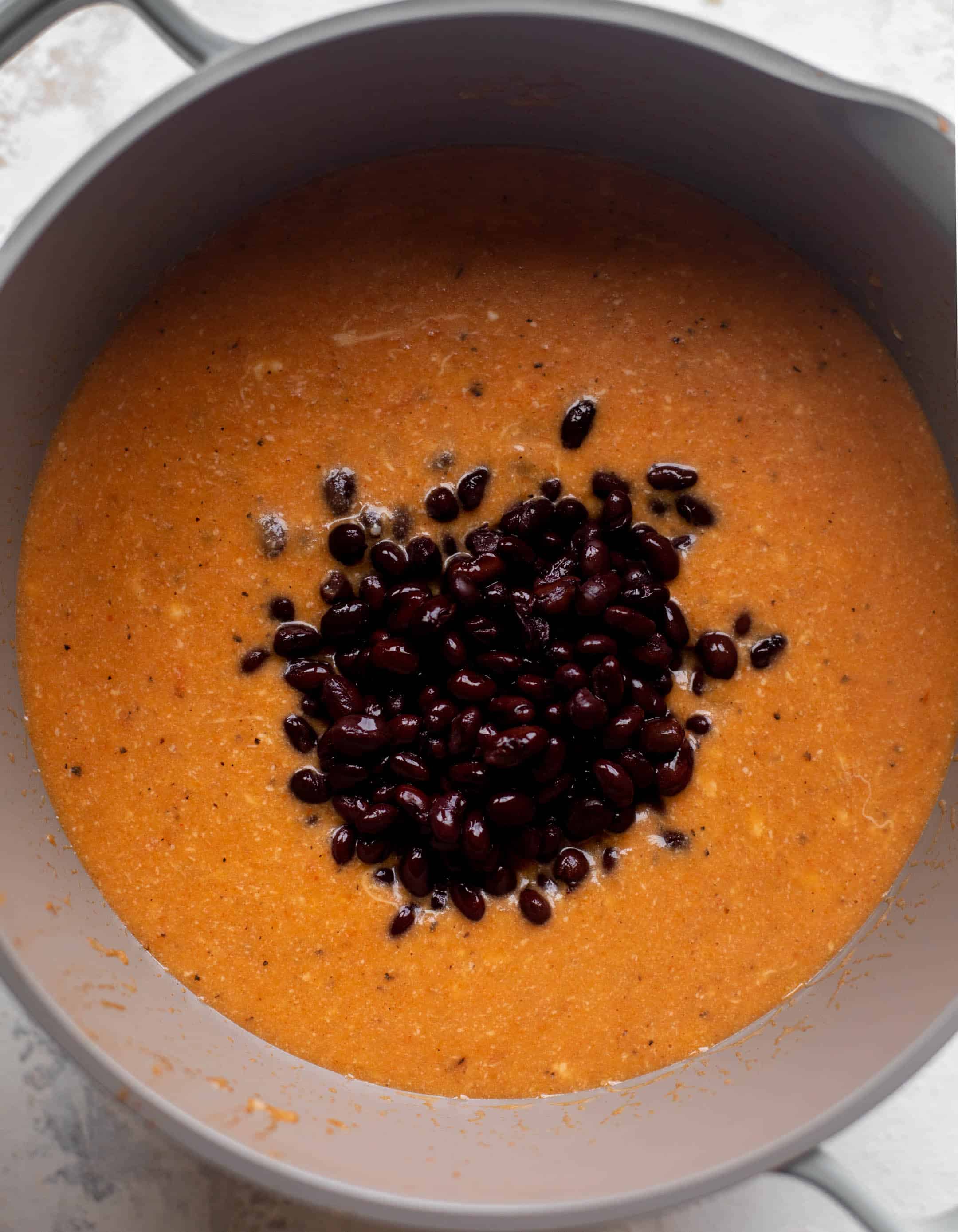 tortilla soup with black beans