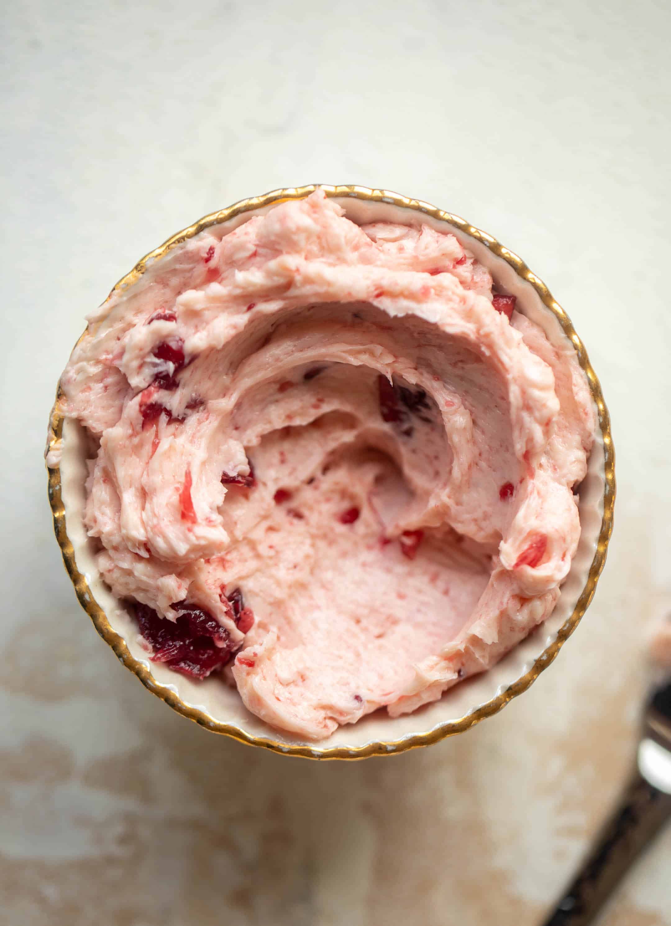 salted cranberry butter