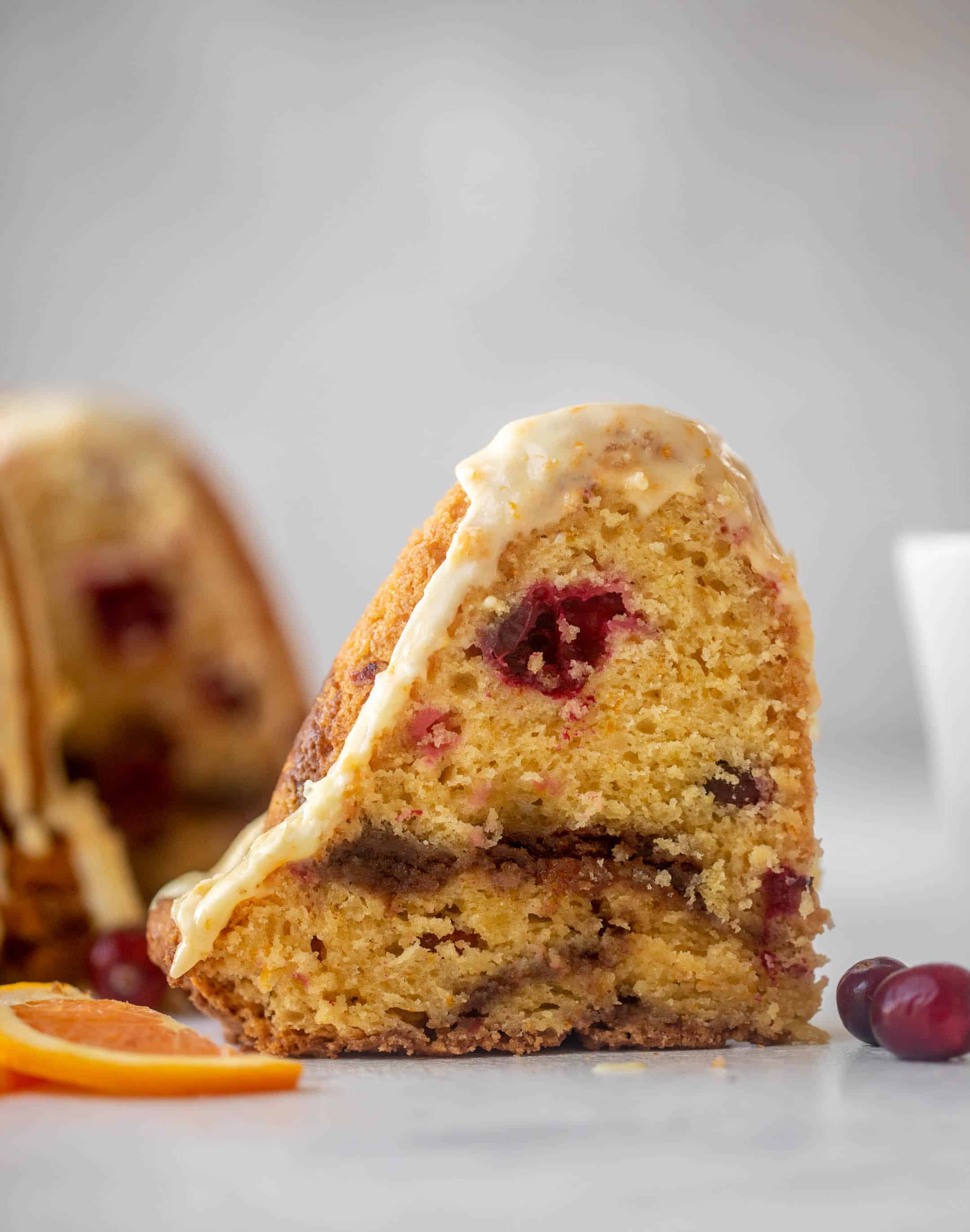 cranberry orange coffee cake