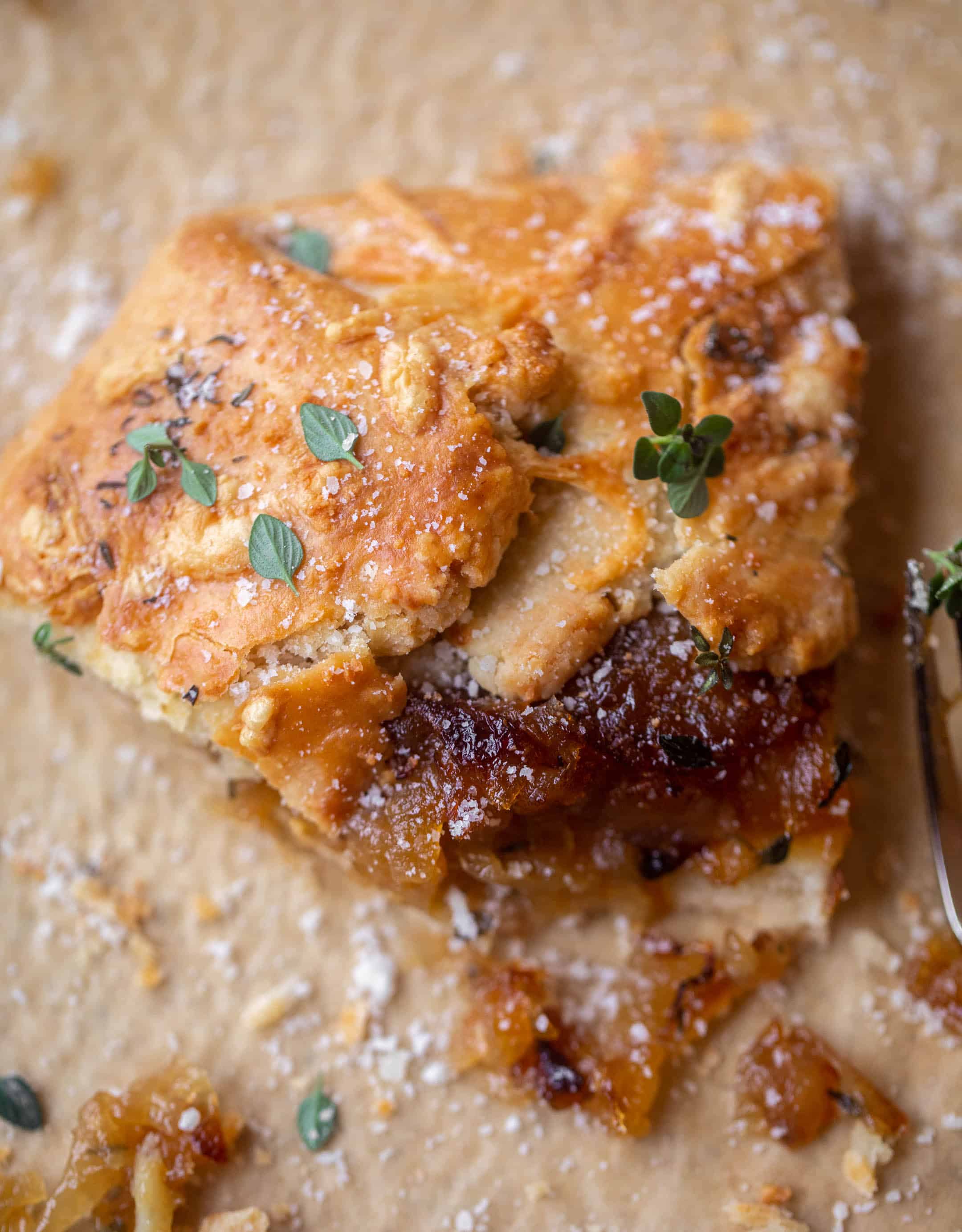 french onion galette