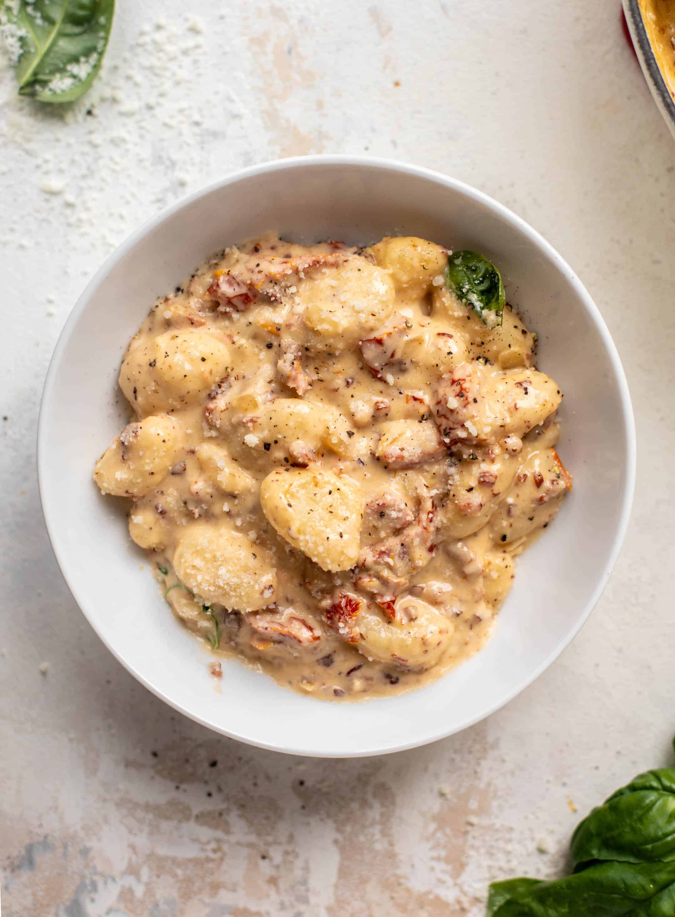 creamy pancetta gnocchi