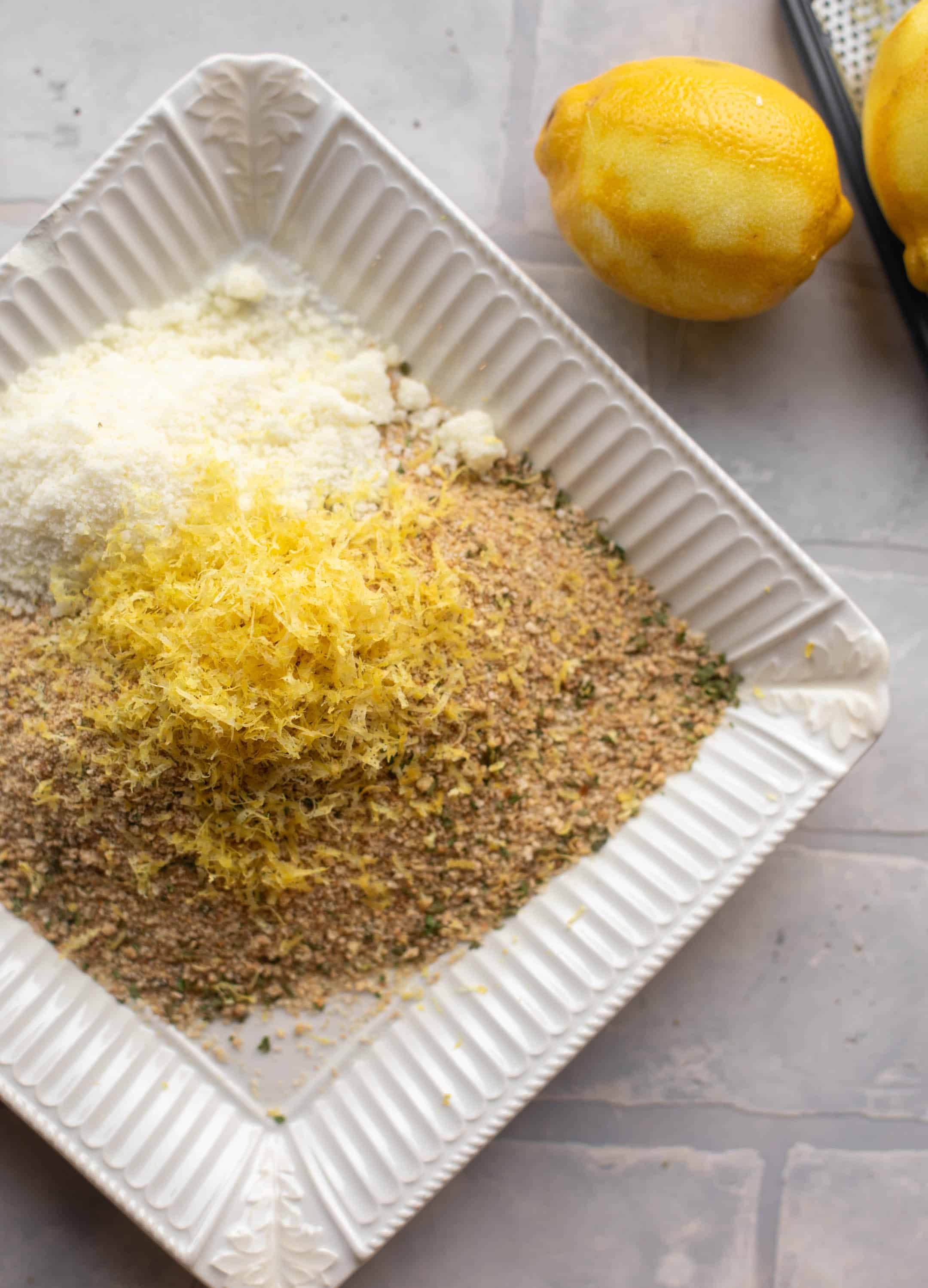 lemon breadcrumbs for chicken