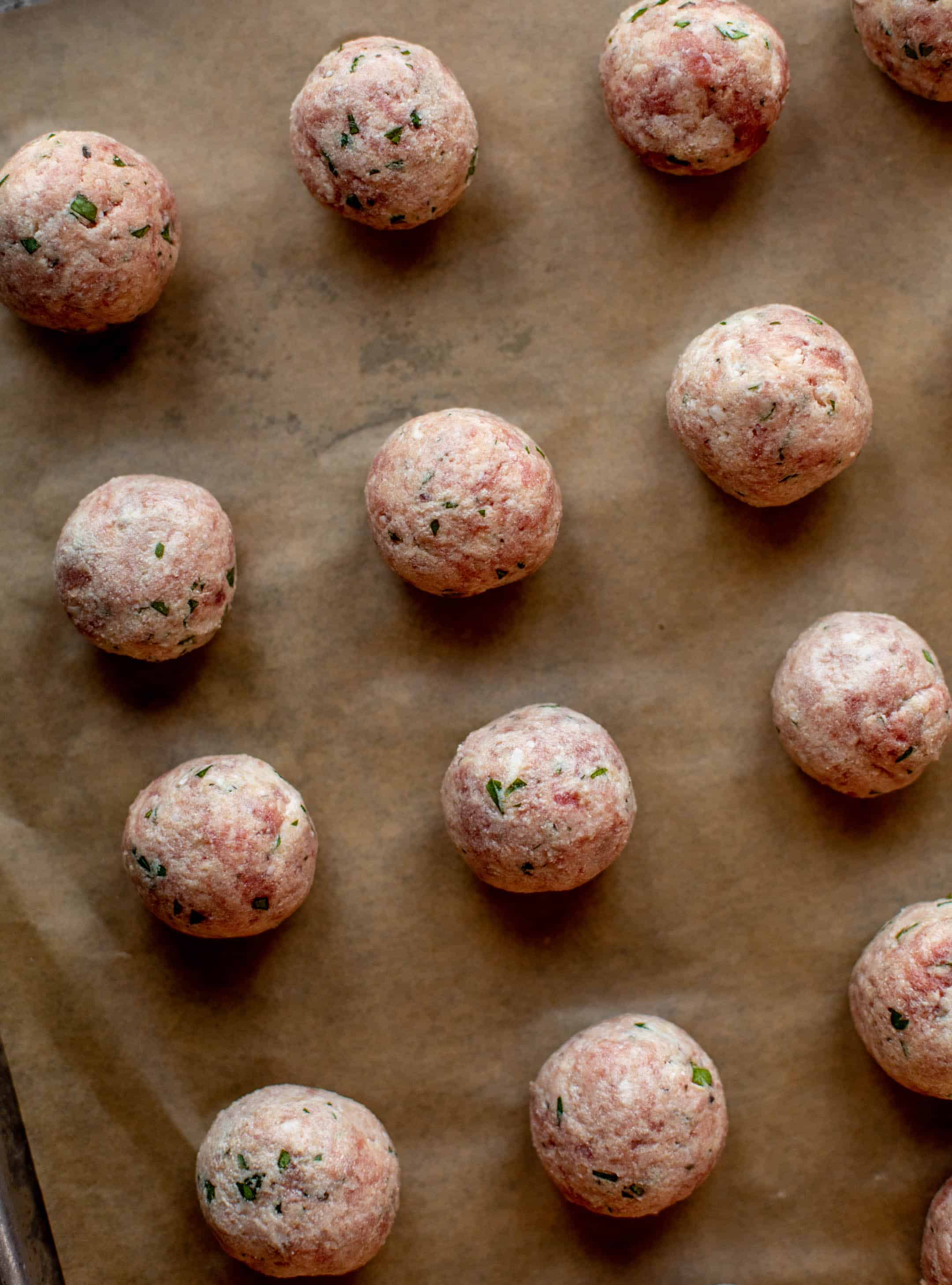 meatballs ready to cook