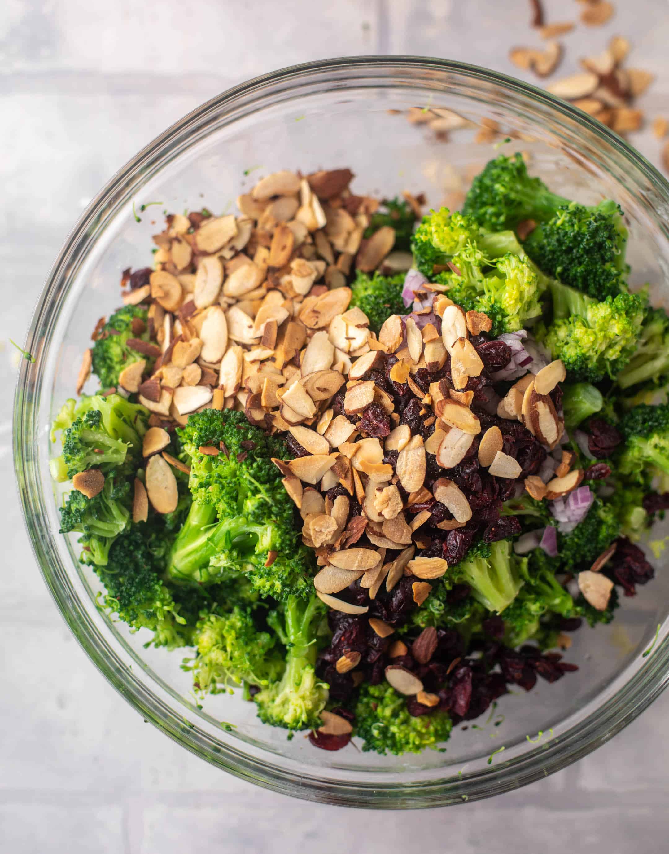 winter broccoli crunch salad