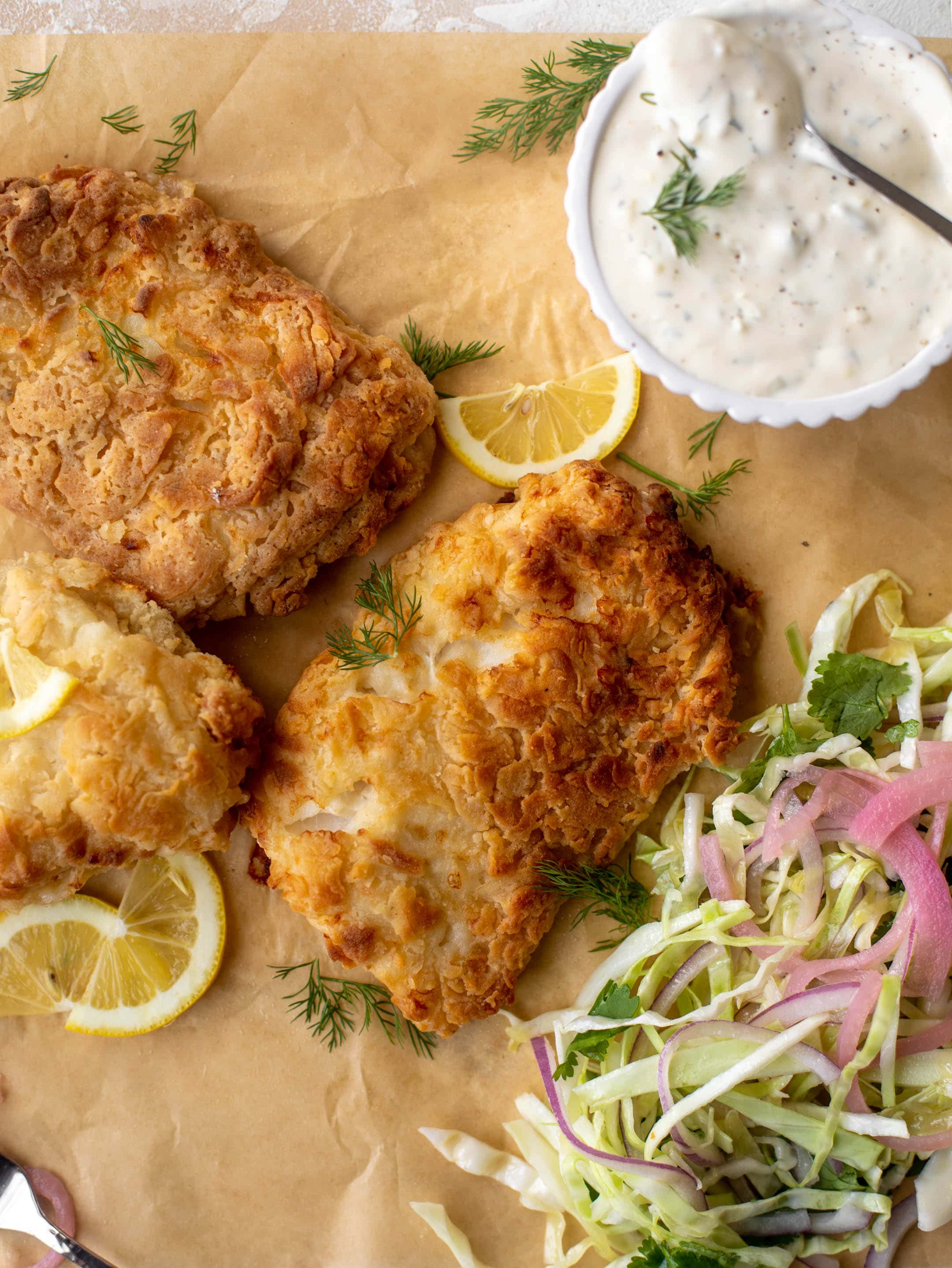 air fryer beer battered fish
