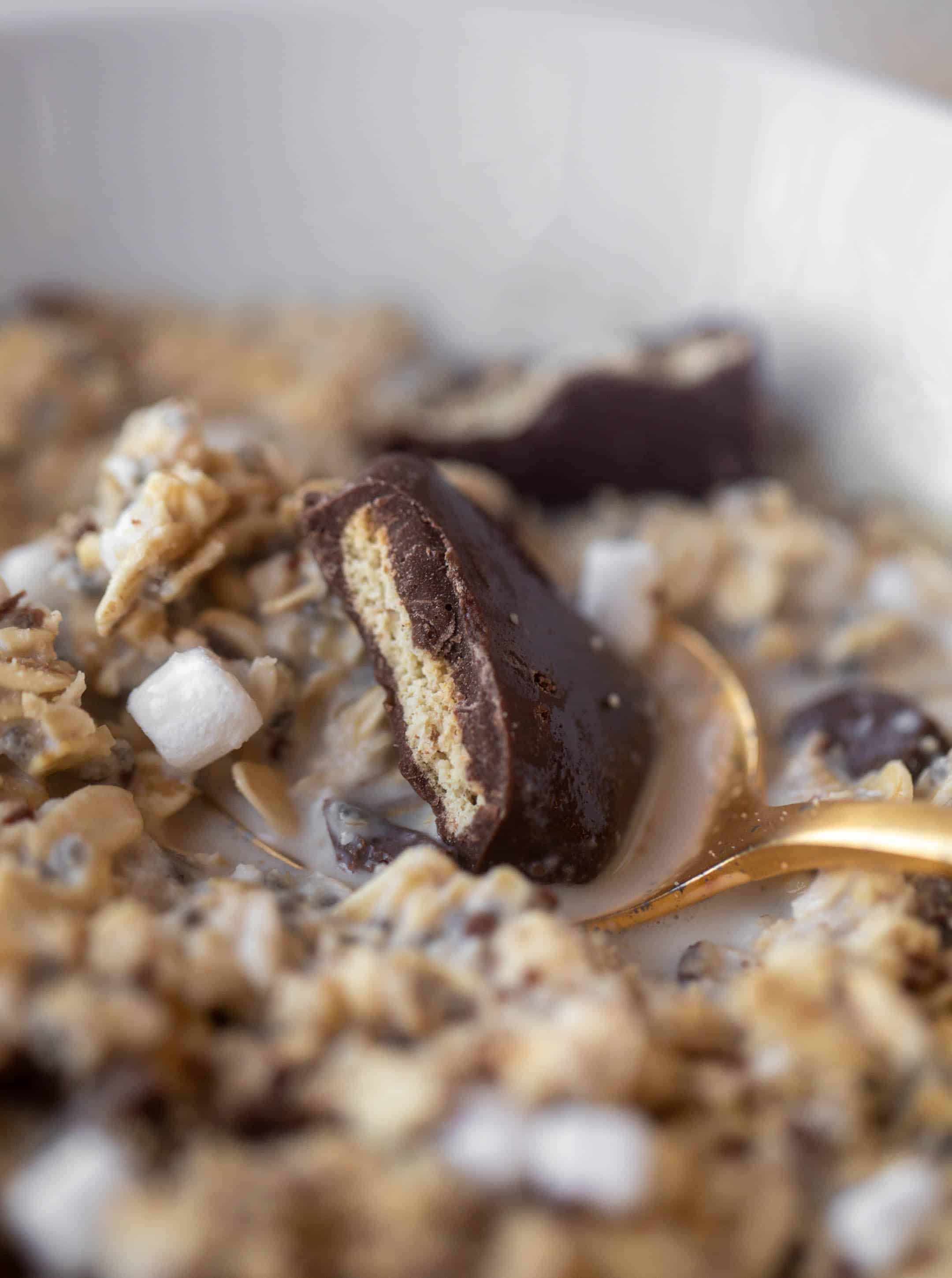 s'mores overnight oats
