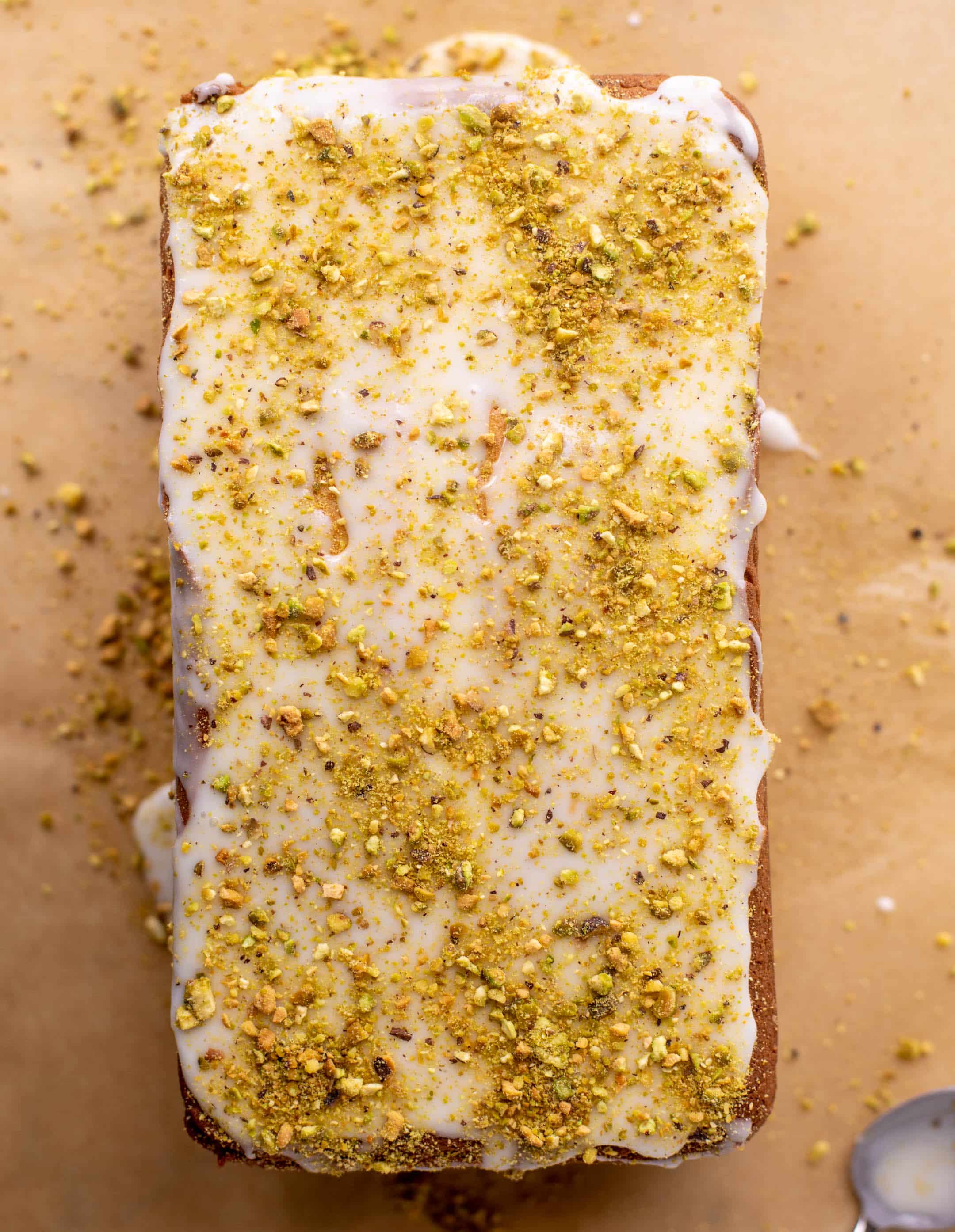 pistachio lemon loaf