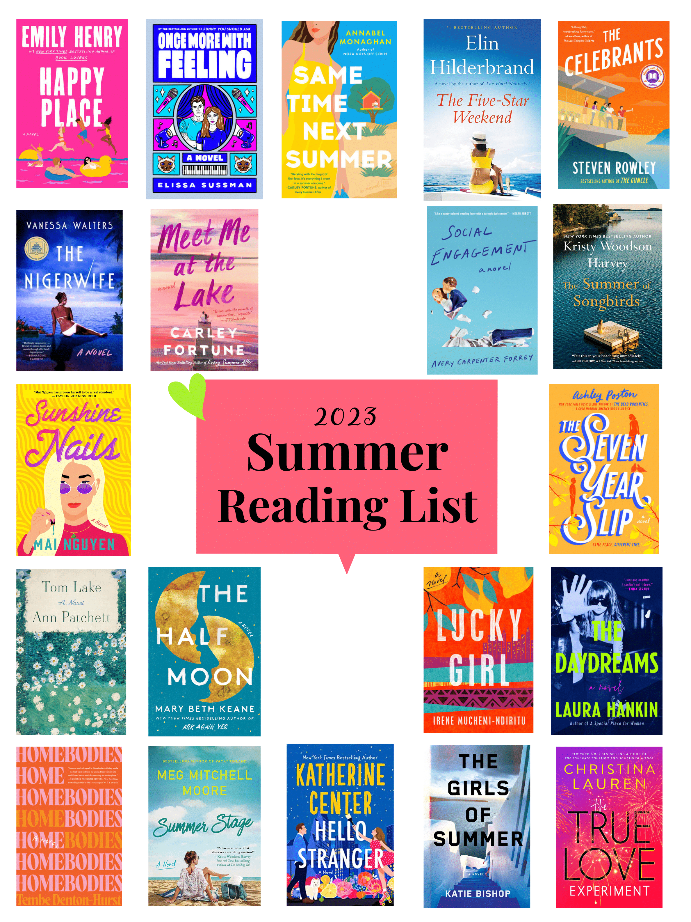 2023 summer reading list