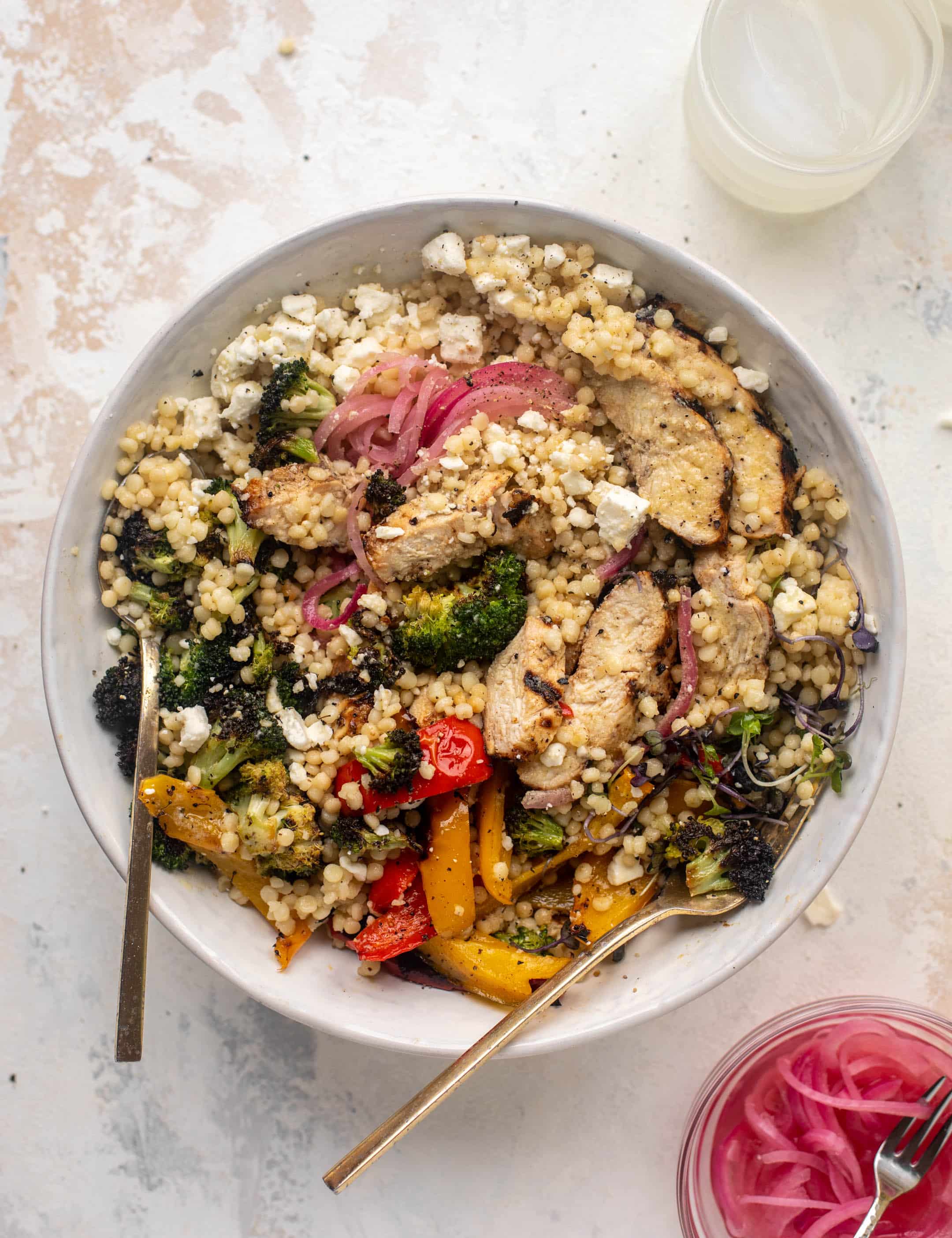 grilled lemonade chicken bowls