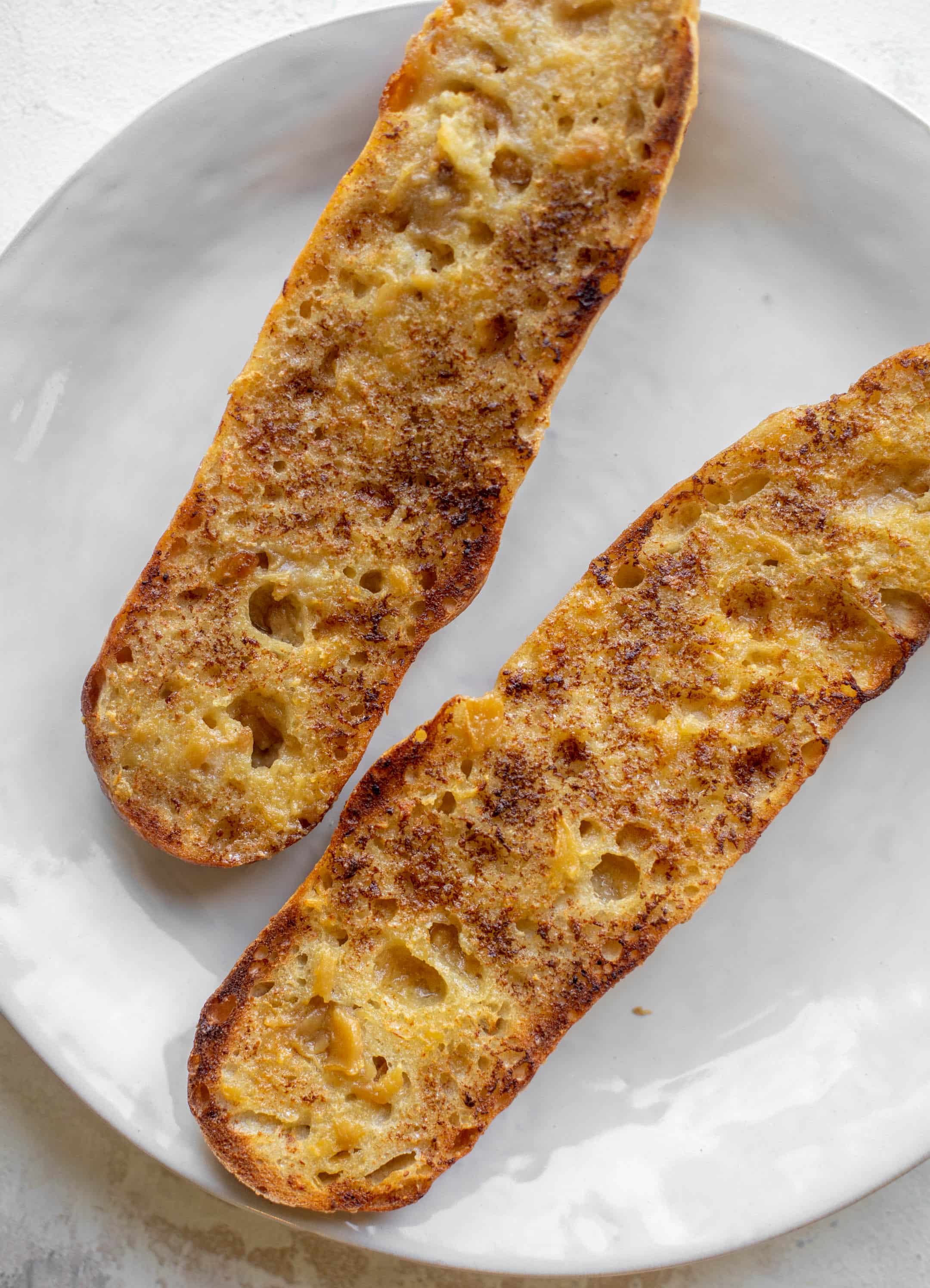 grilled garlic bread