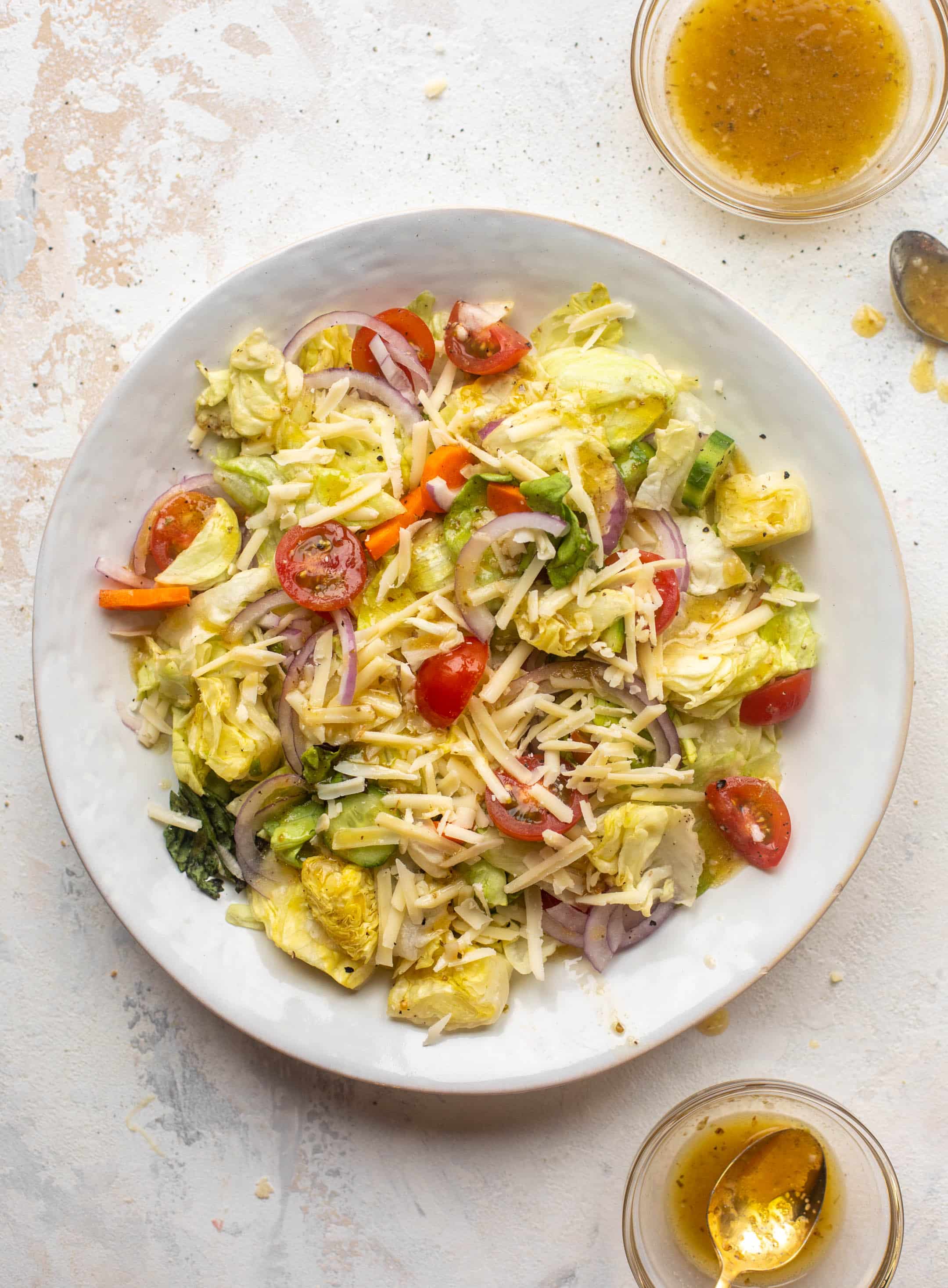 pittsburgh salad with best italian dressing