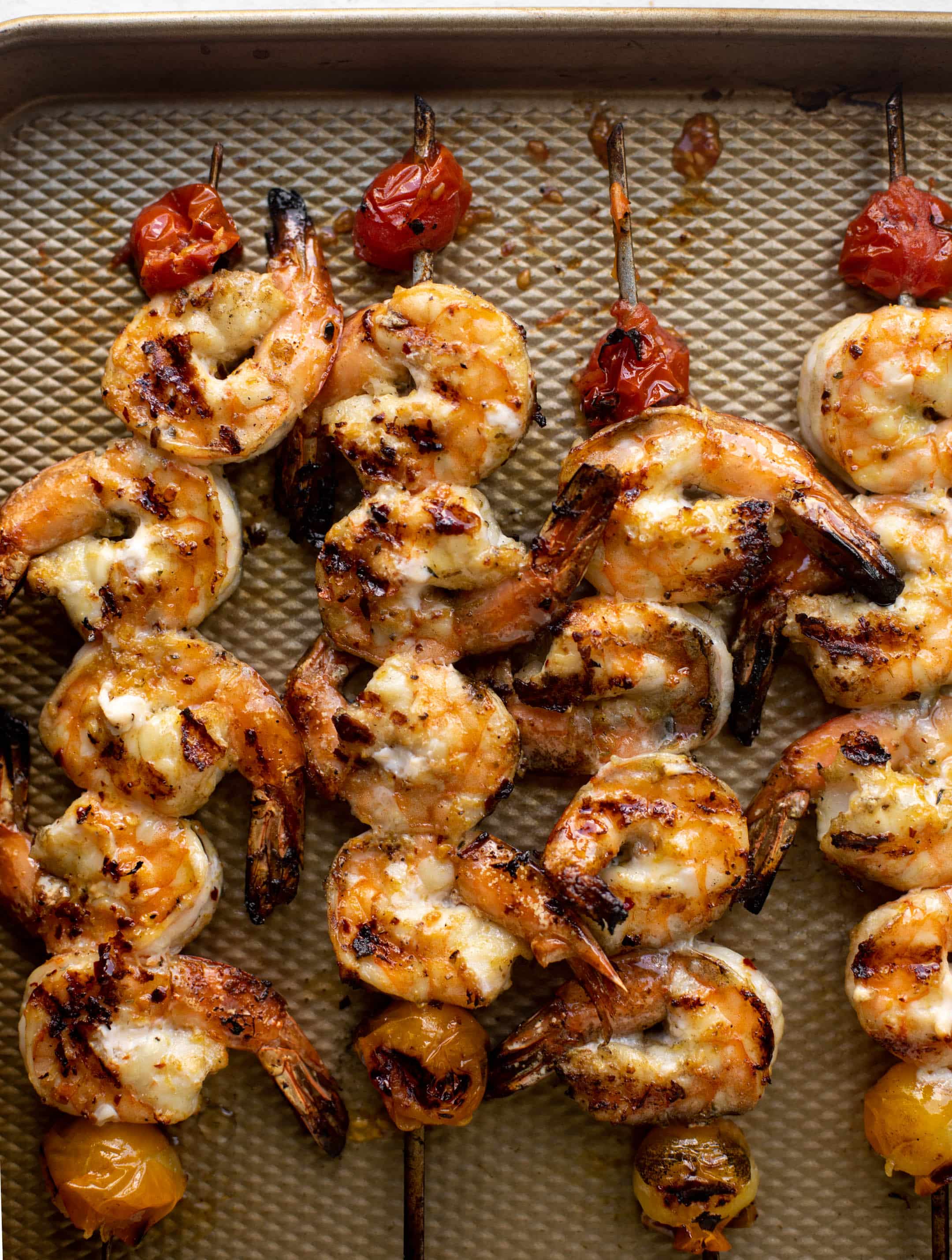 grilled shrimp skewers