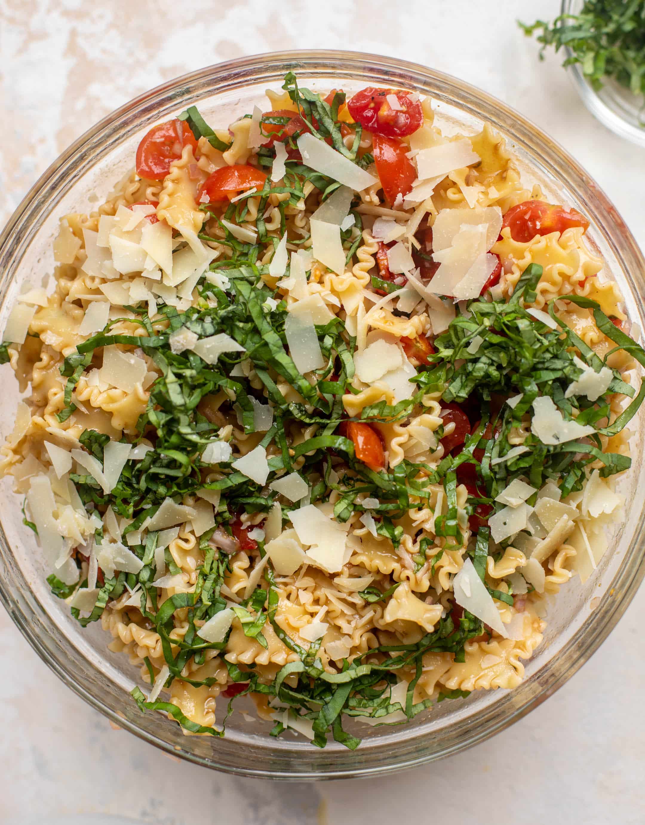 bruschetta pasta salad