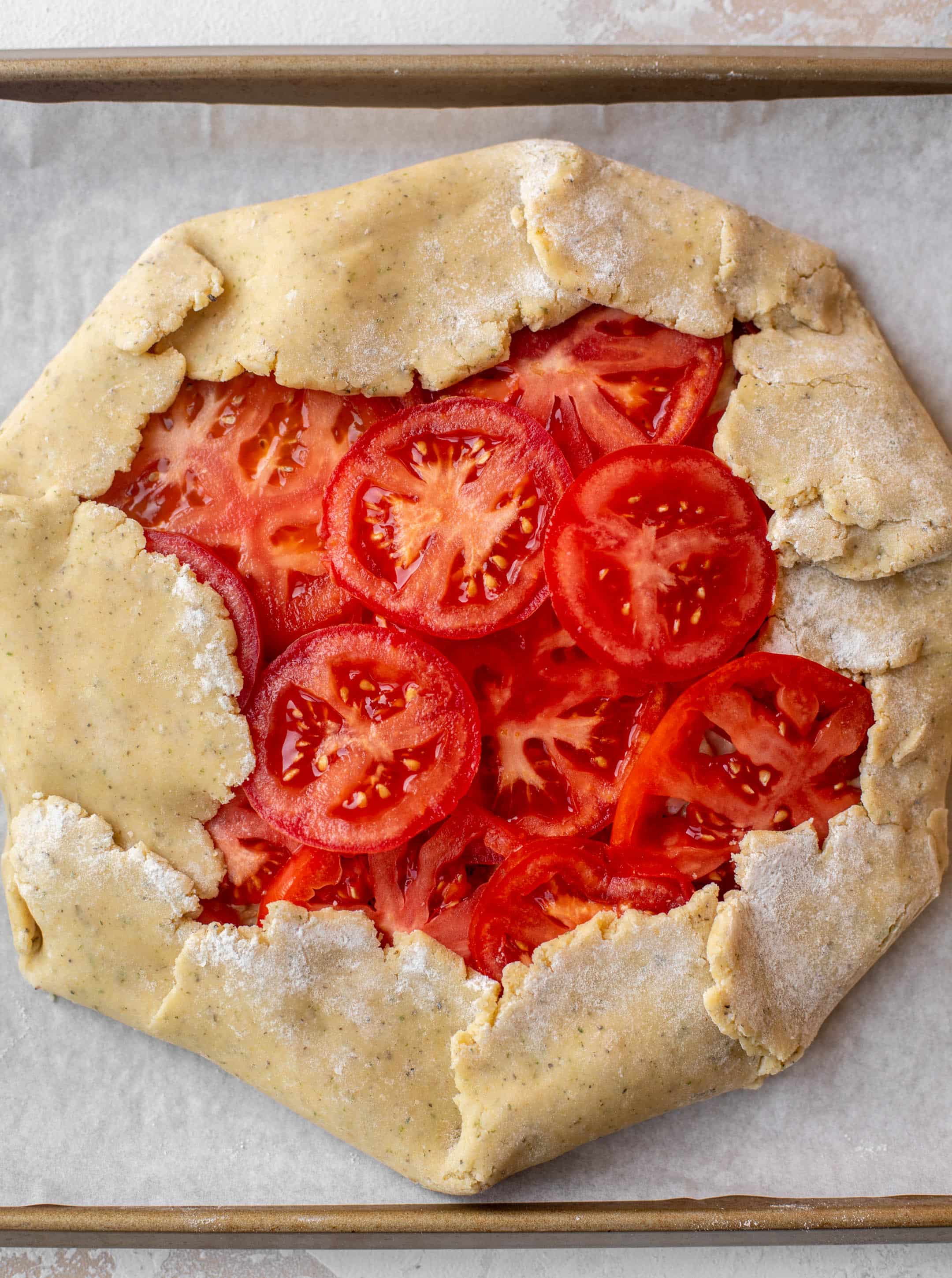 tomato galette