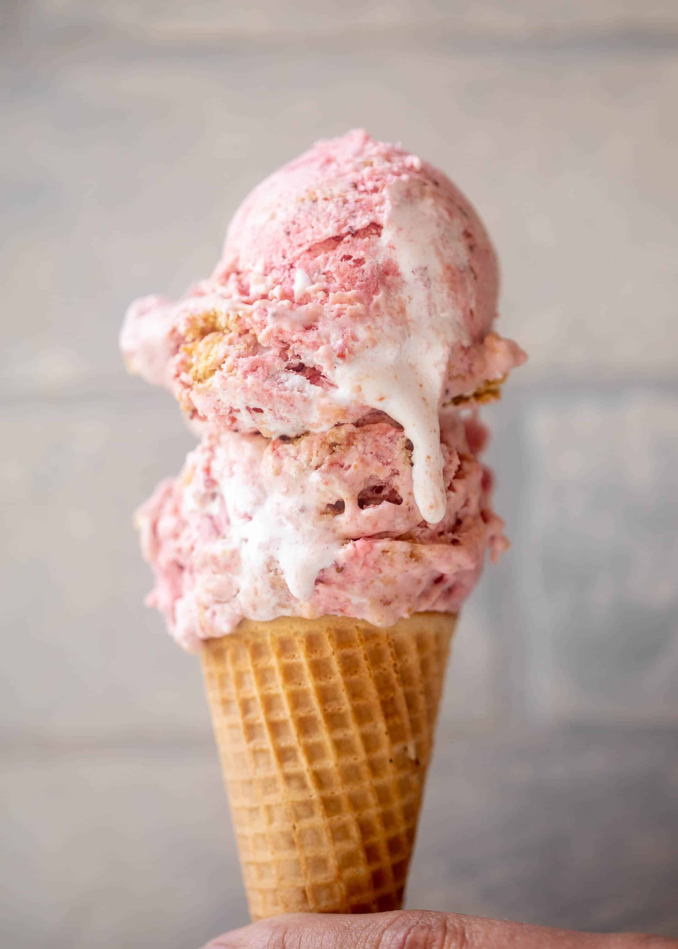 strawberry marshmallow pie ice cream