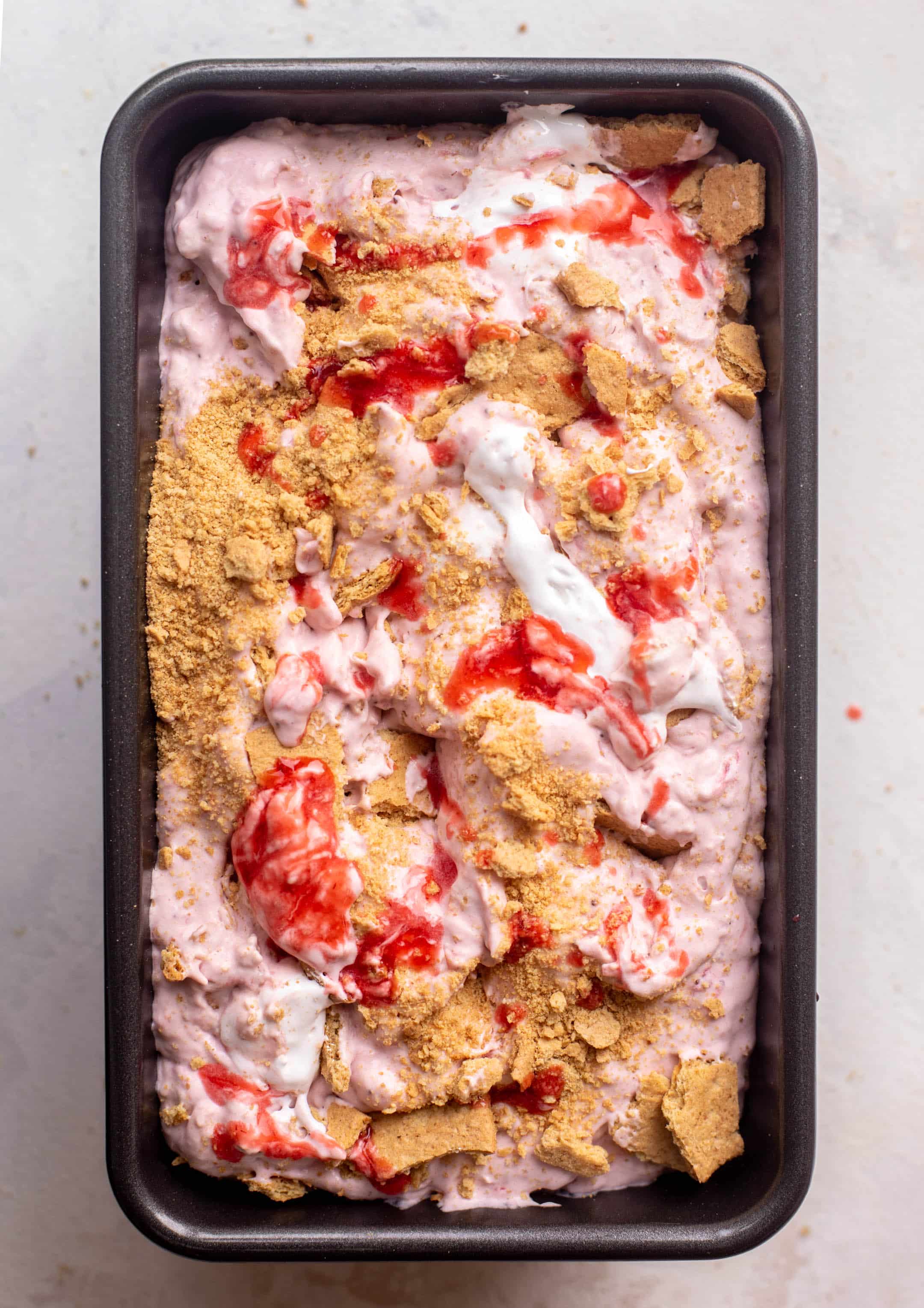 strawberry marshmallow pie ice cream