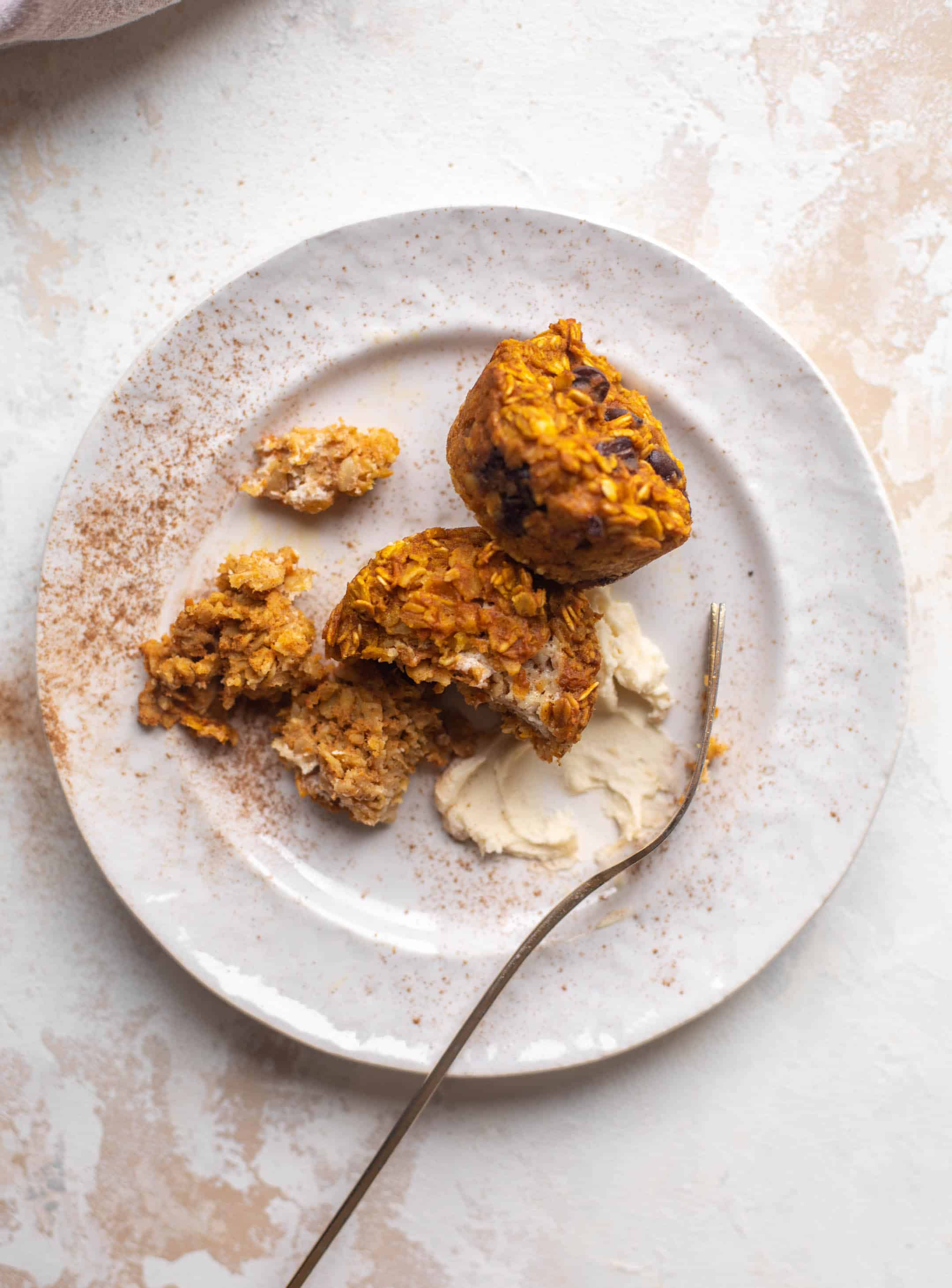 pumpkin baked oatmeal cups