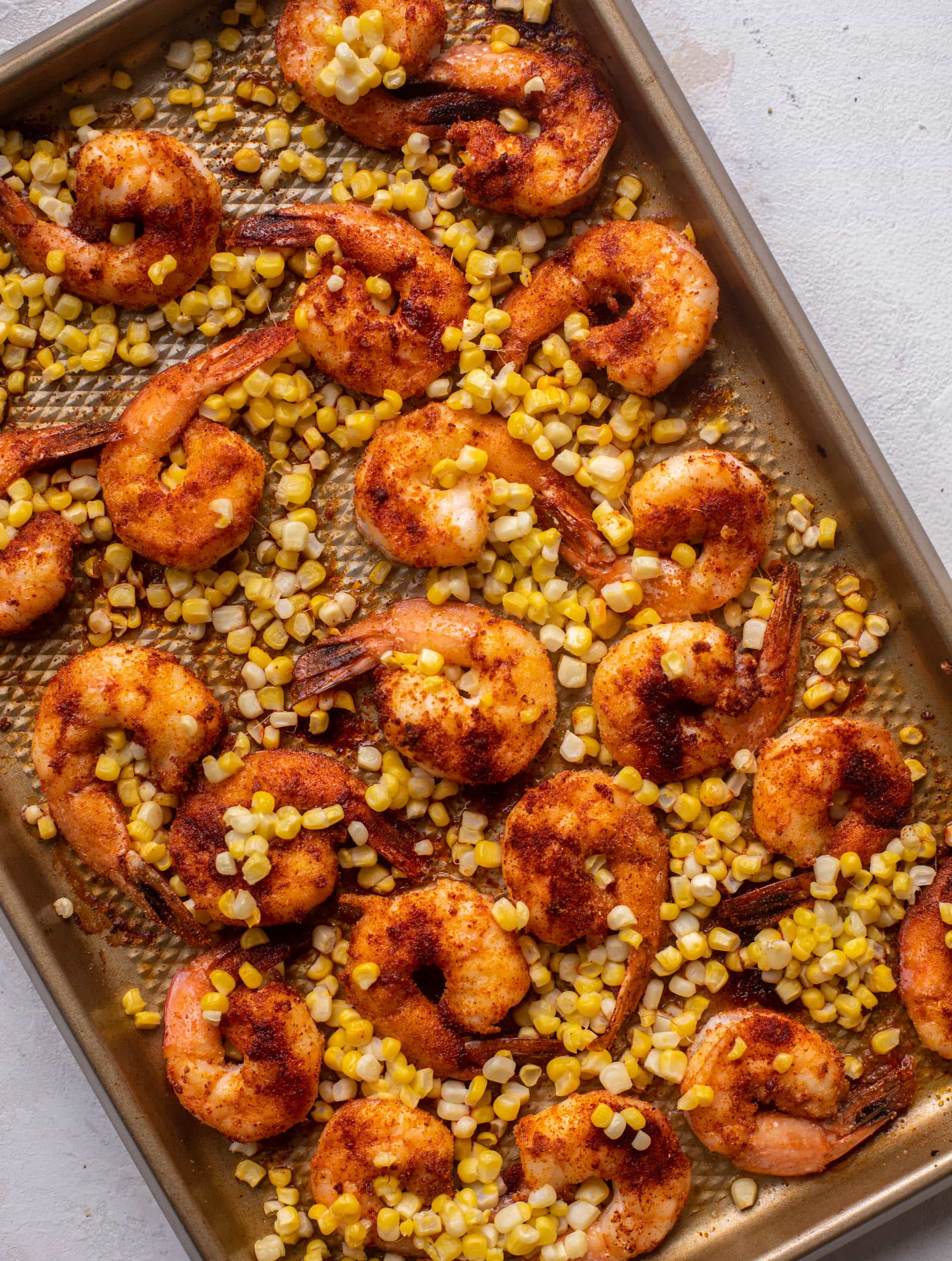 sheet pan roasted shrimp tacos