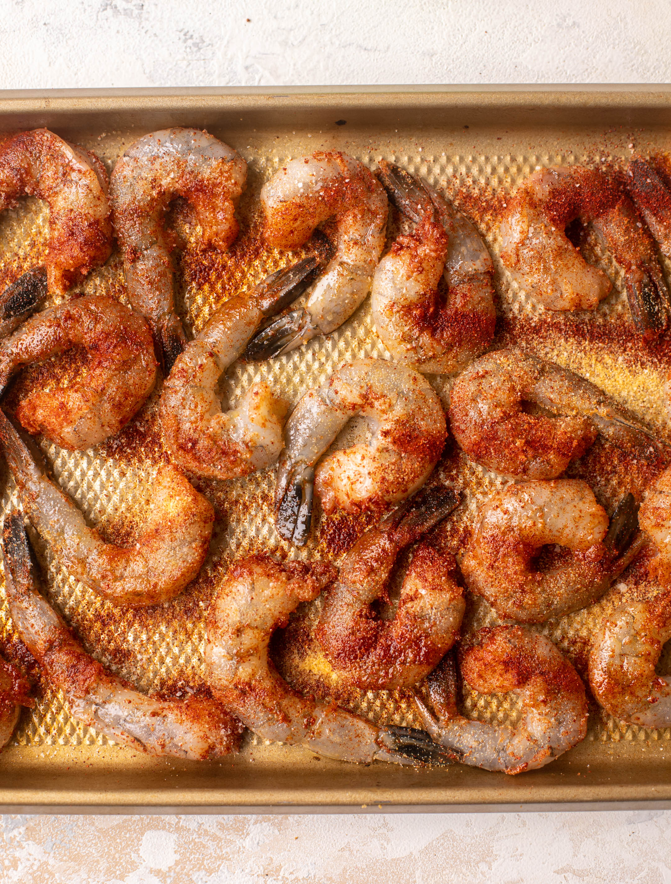 sheet pan roasted shrimp tacos
