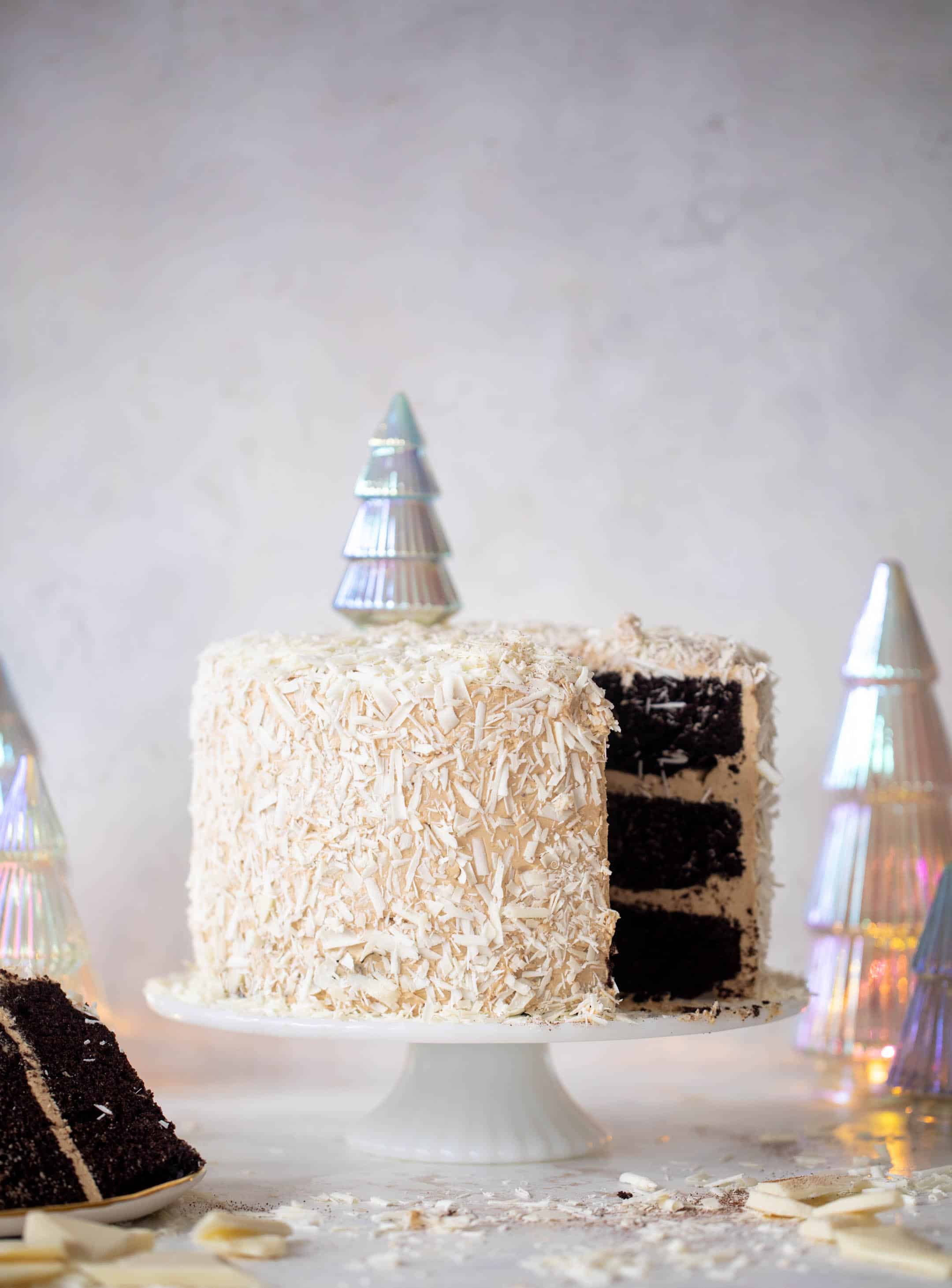 white chocolate mocha cake