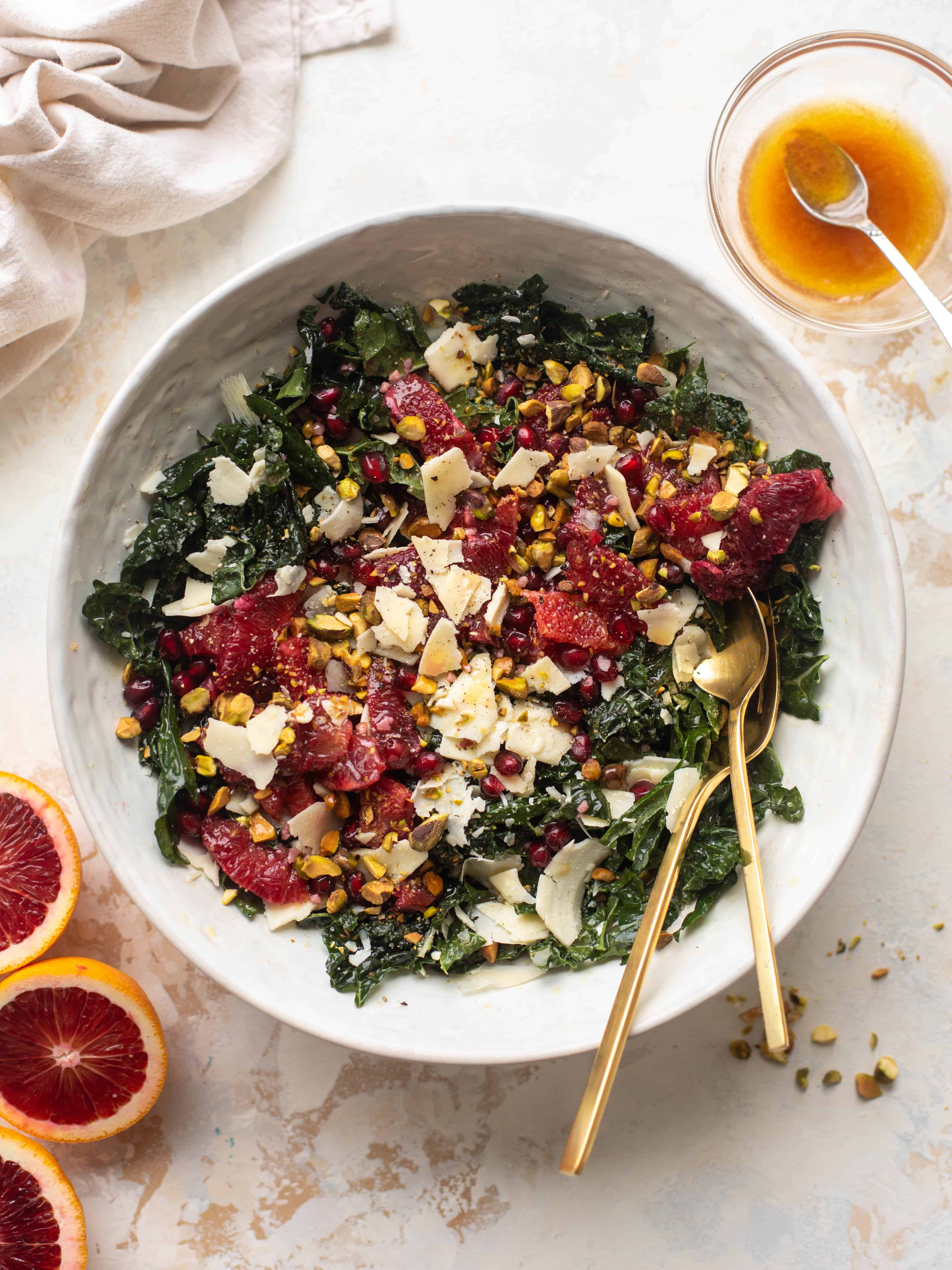 blood orange kale salad