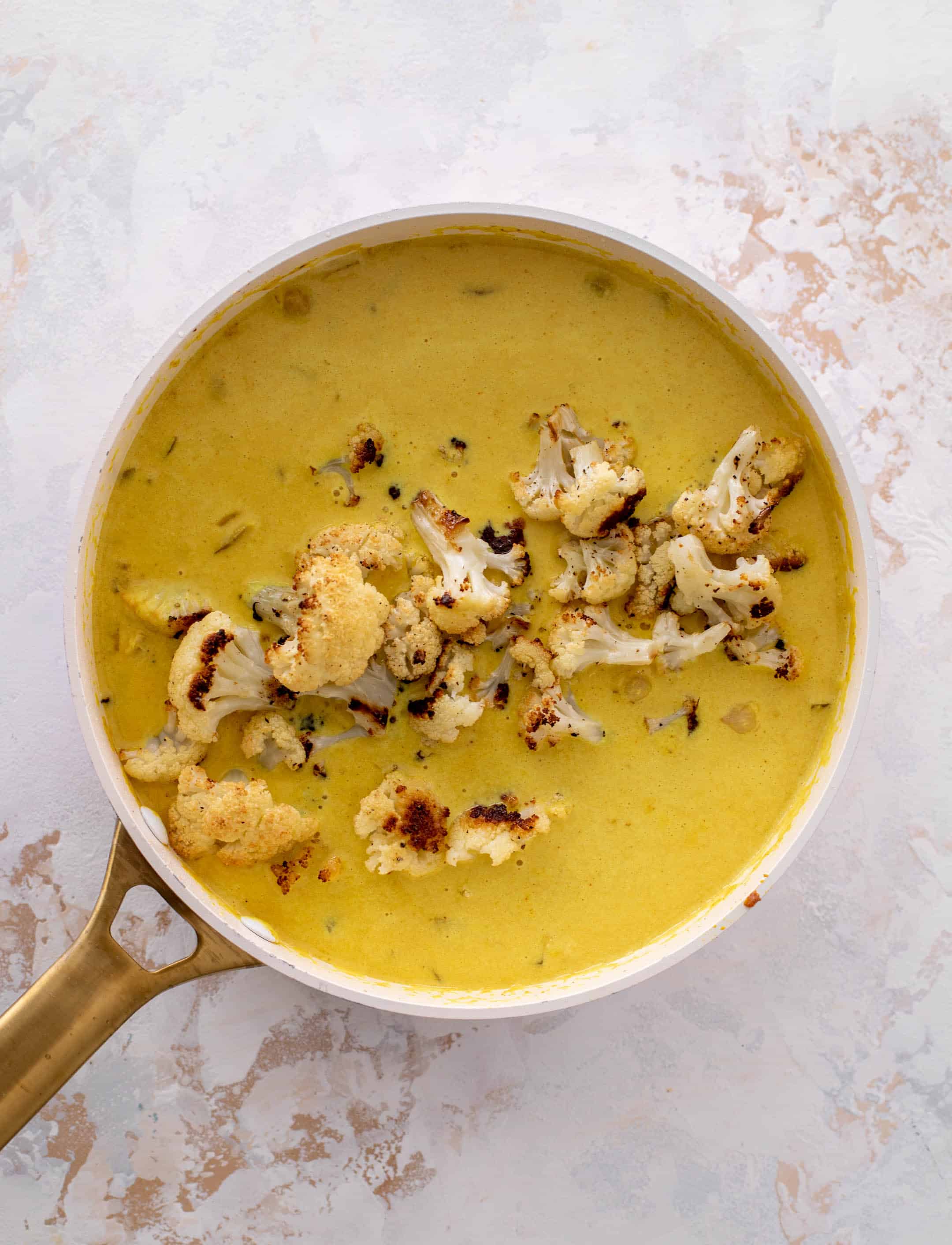 cozy cauliflower chickpea curry