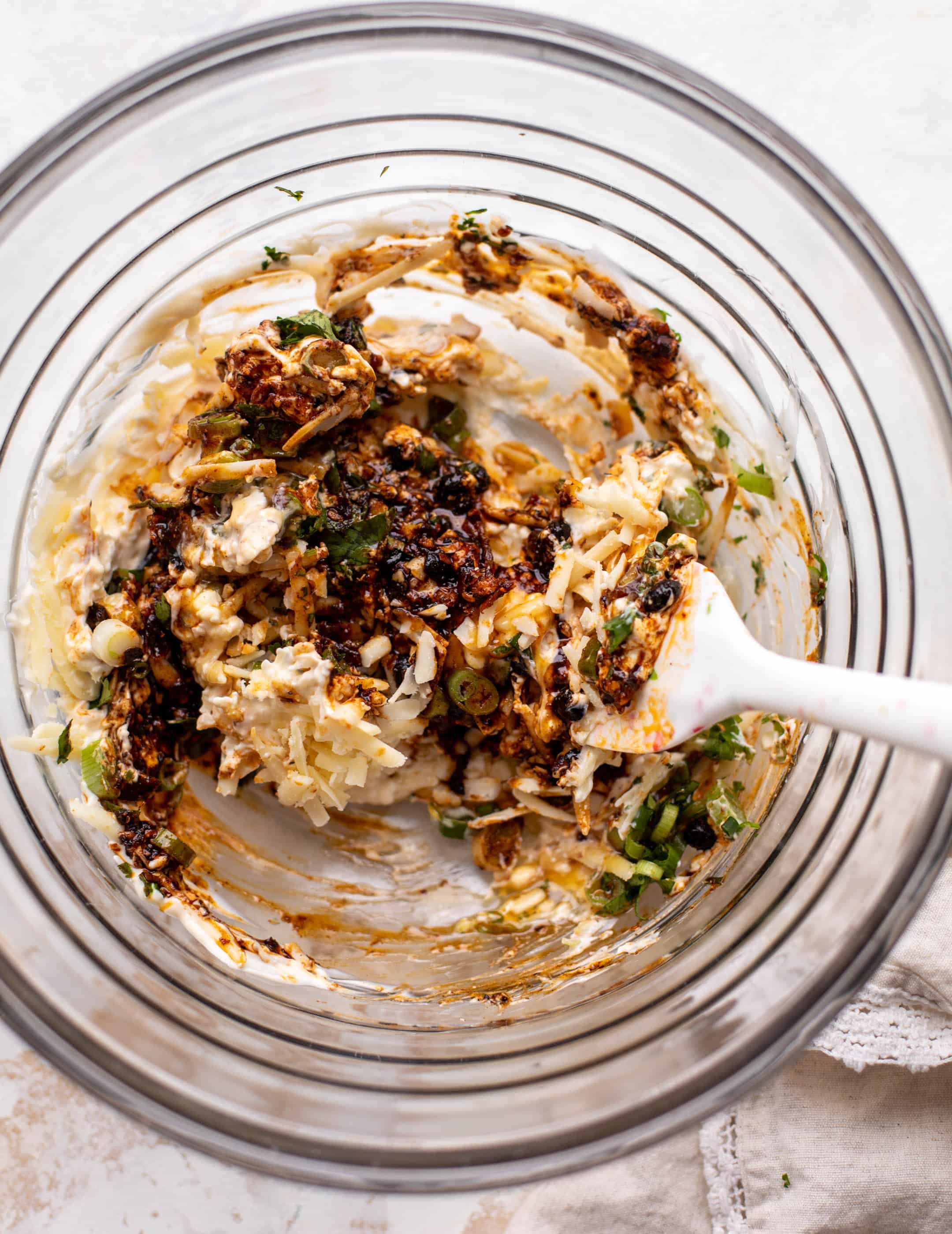 hot honey chili crunch dip