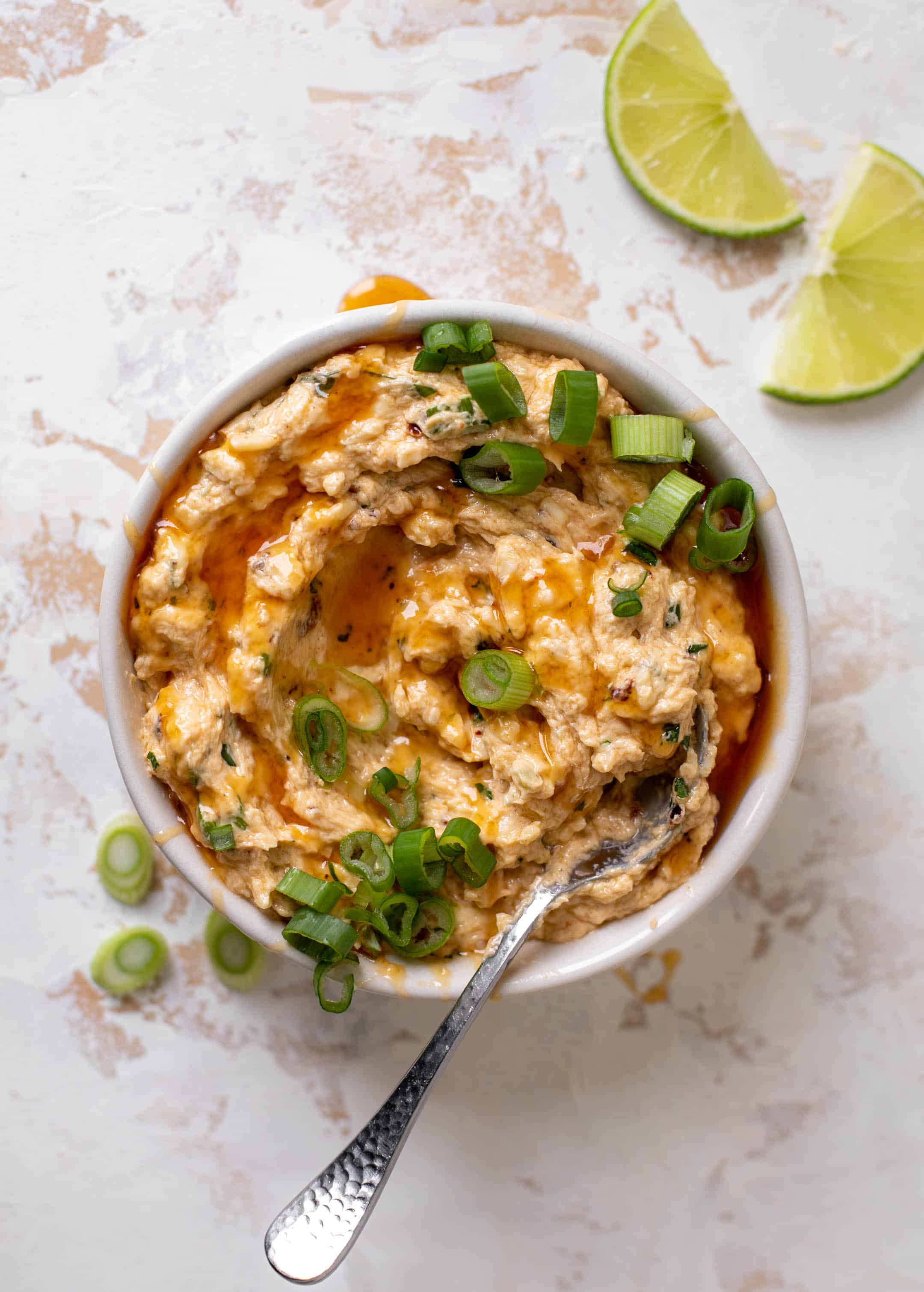 hot honey chili crunch dip