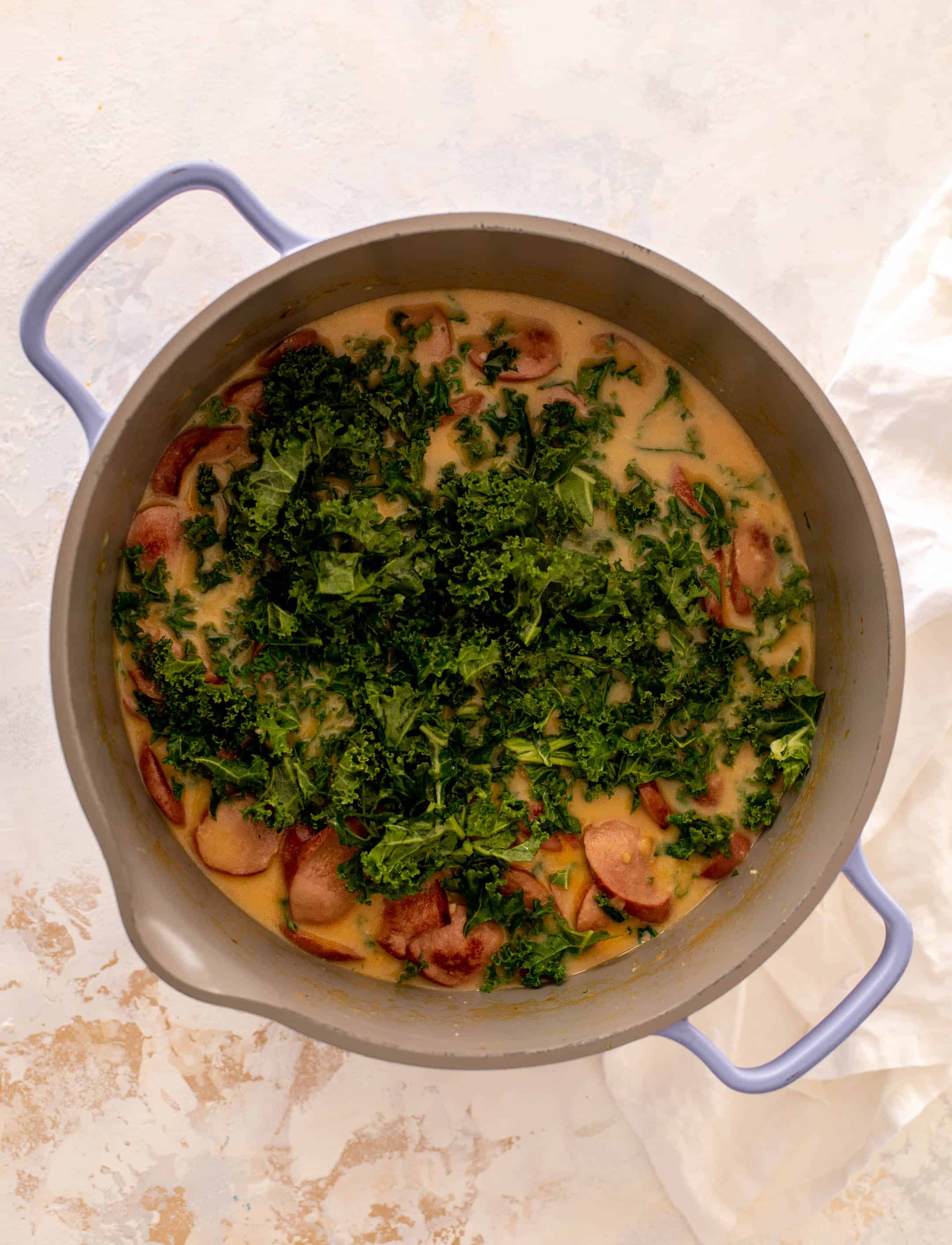 smoked sausage potato soup