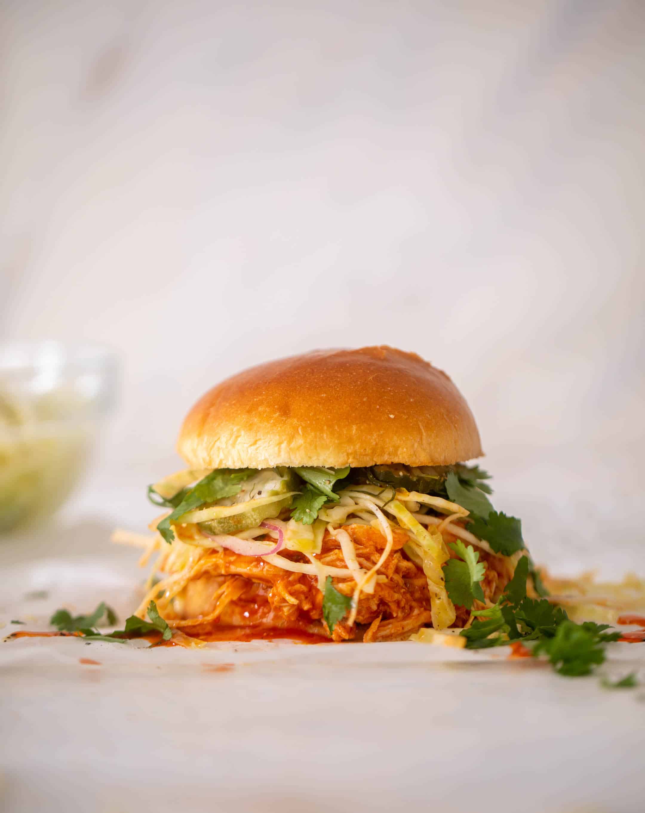 weeknight buffalo chicken sandwiches