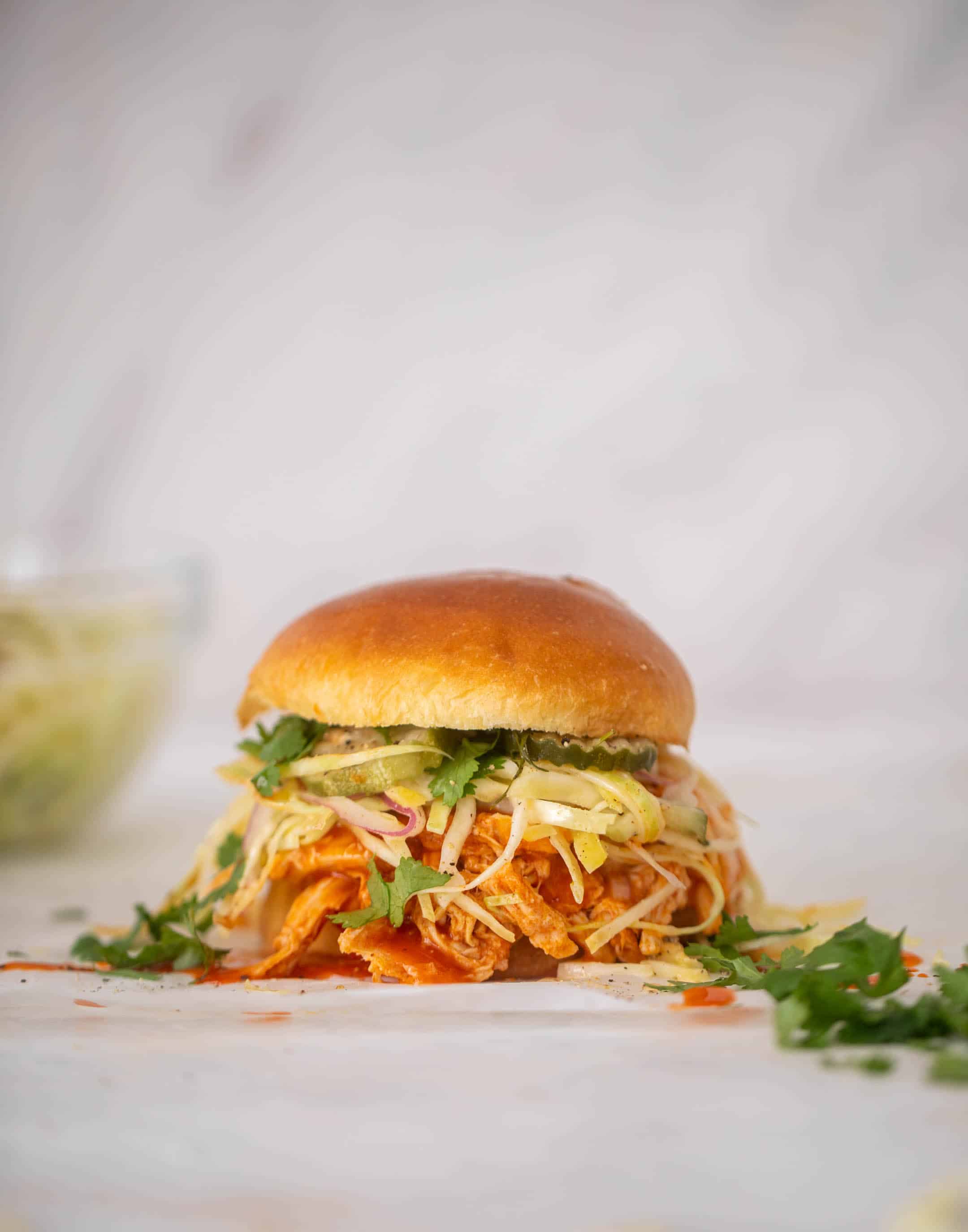 weeknight buffalo chicken sandwiches