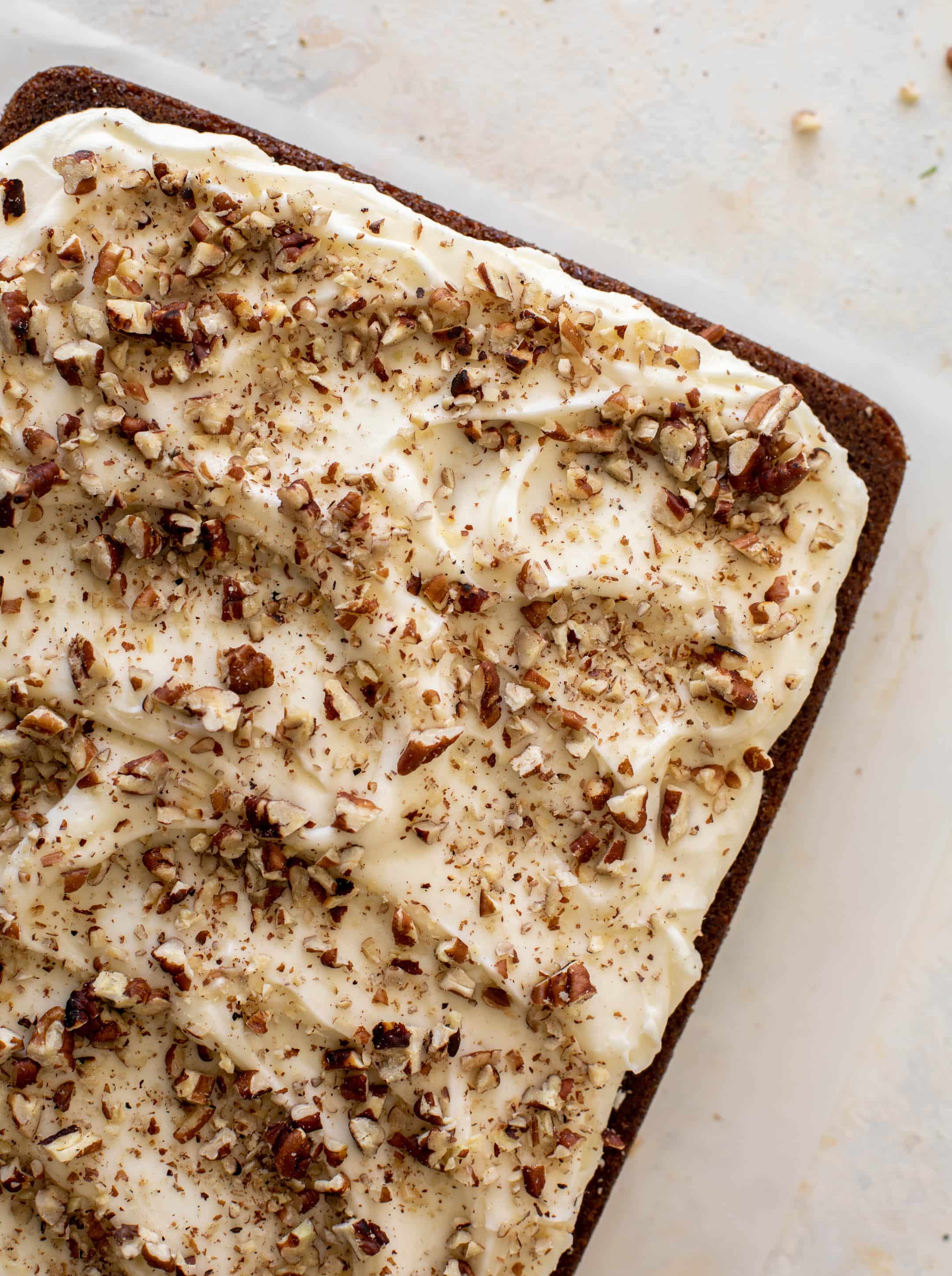 carrot cake sheet cake