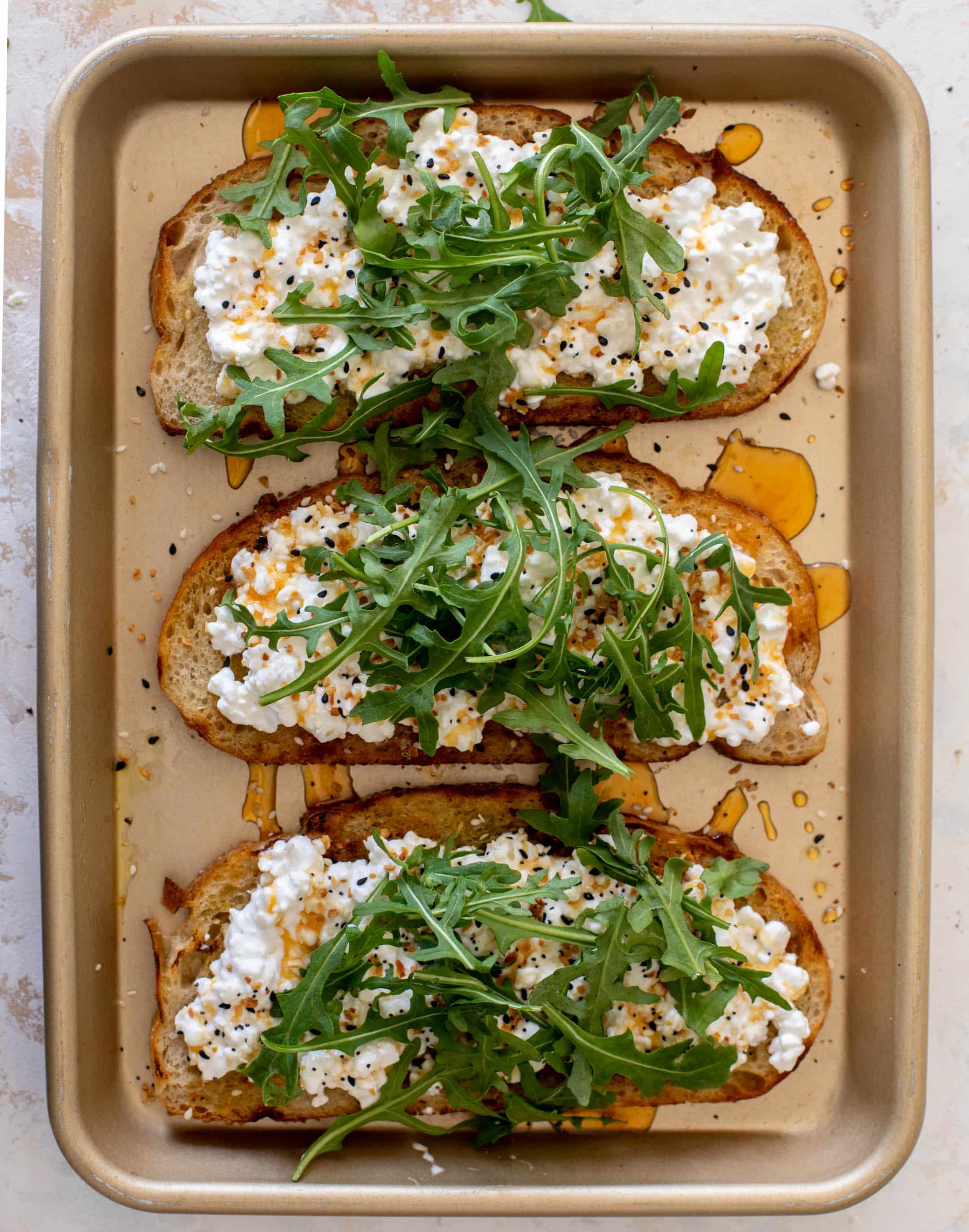 smoked salmon cottage cheese toast