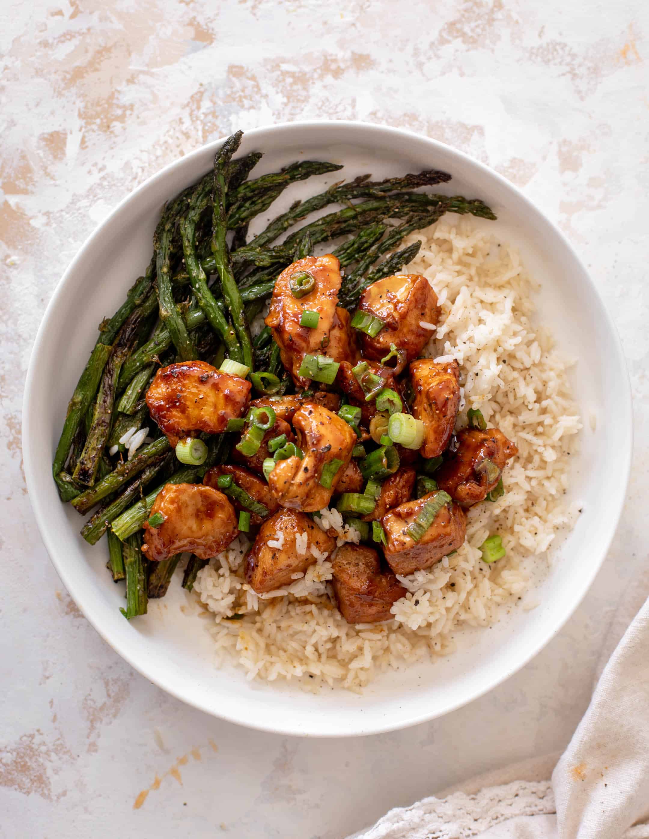 honey mustard chicken bowls