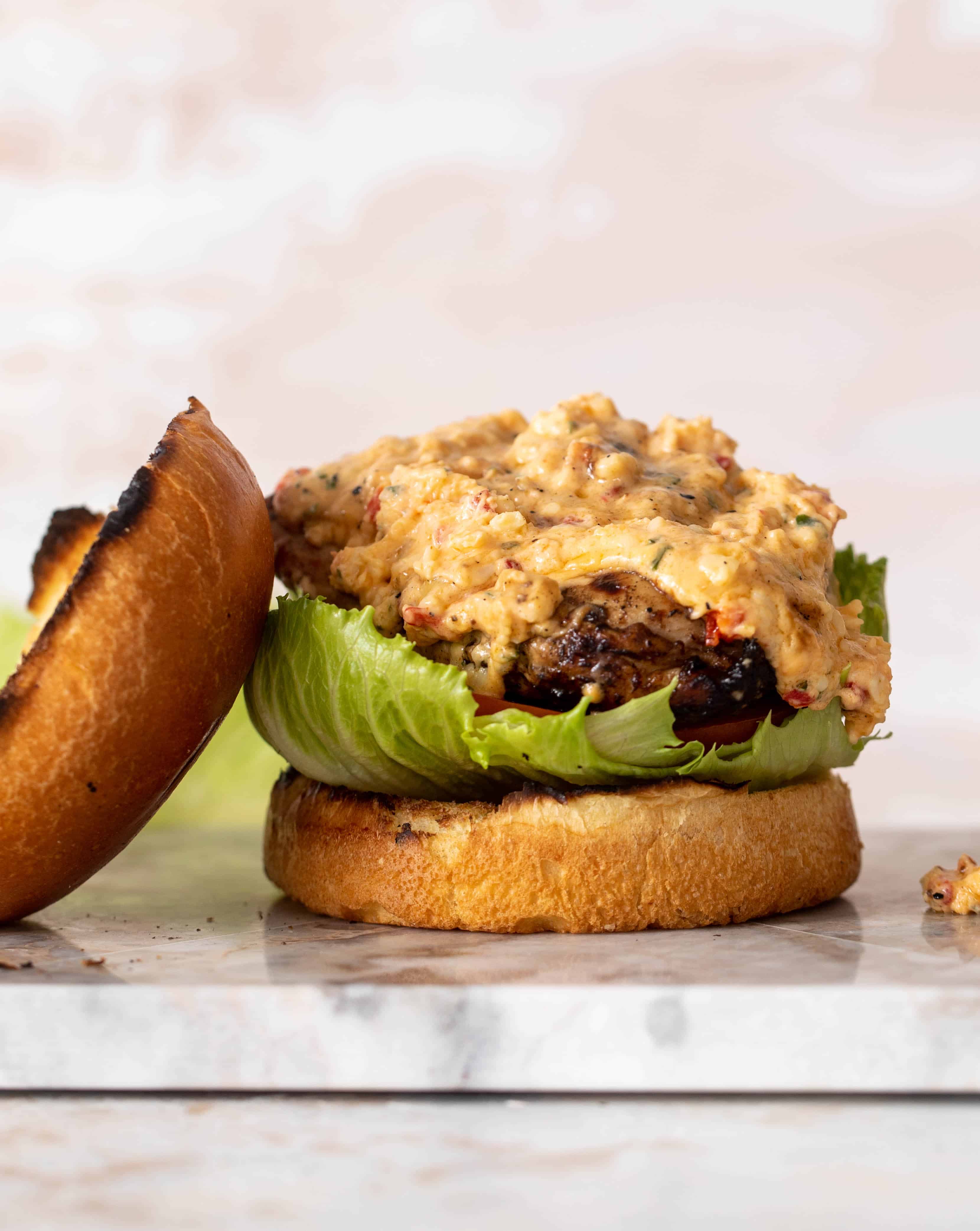 pimento cheese grilled chicken sandwiches