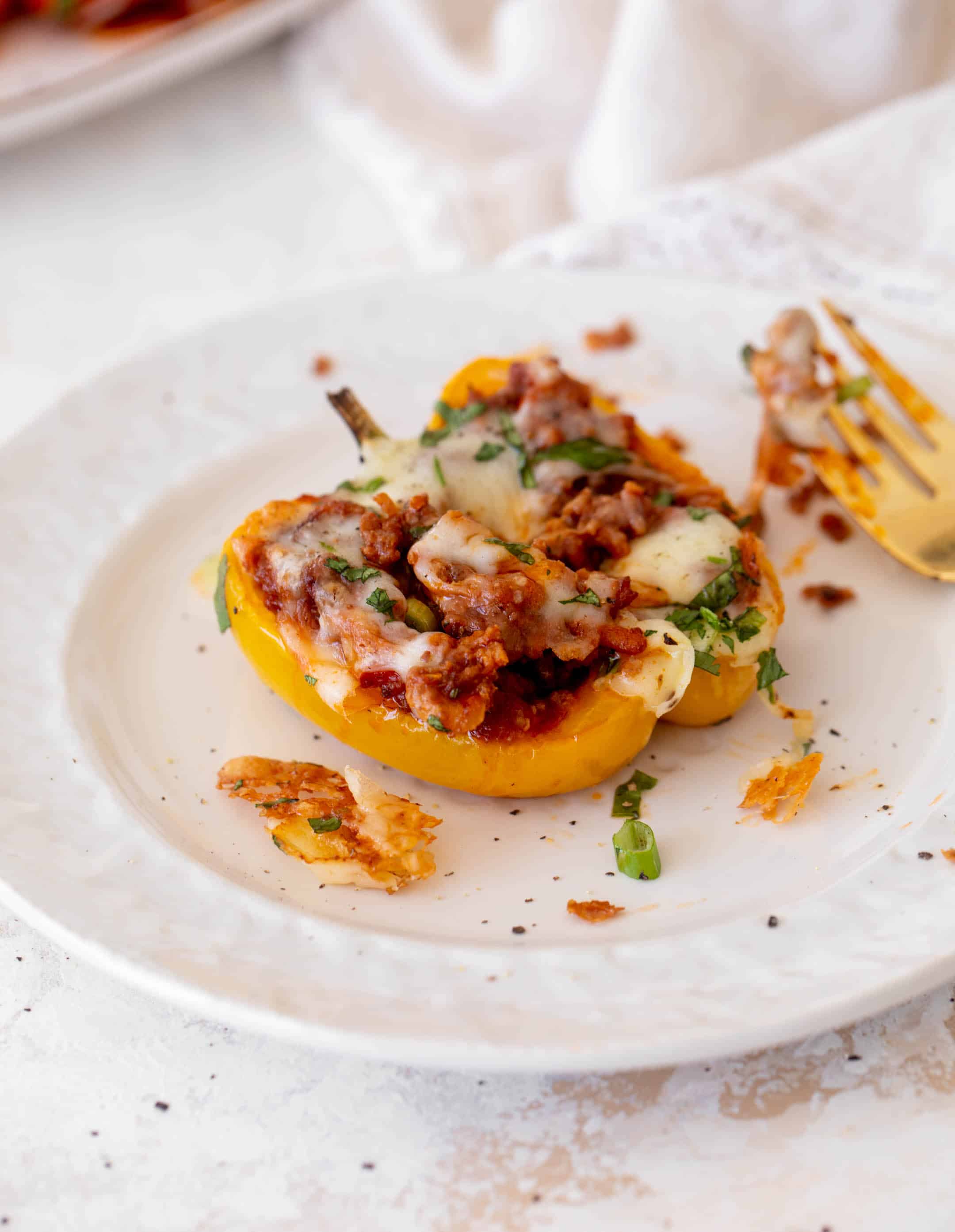 sloppy joe stuffed peppers