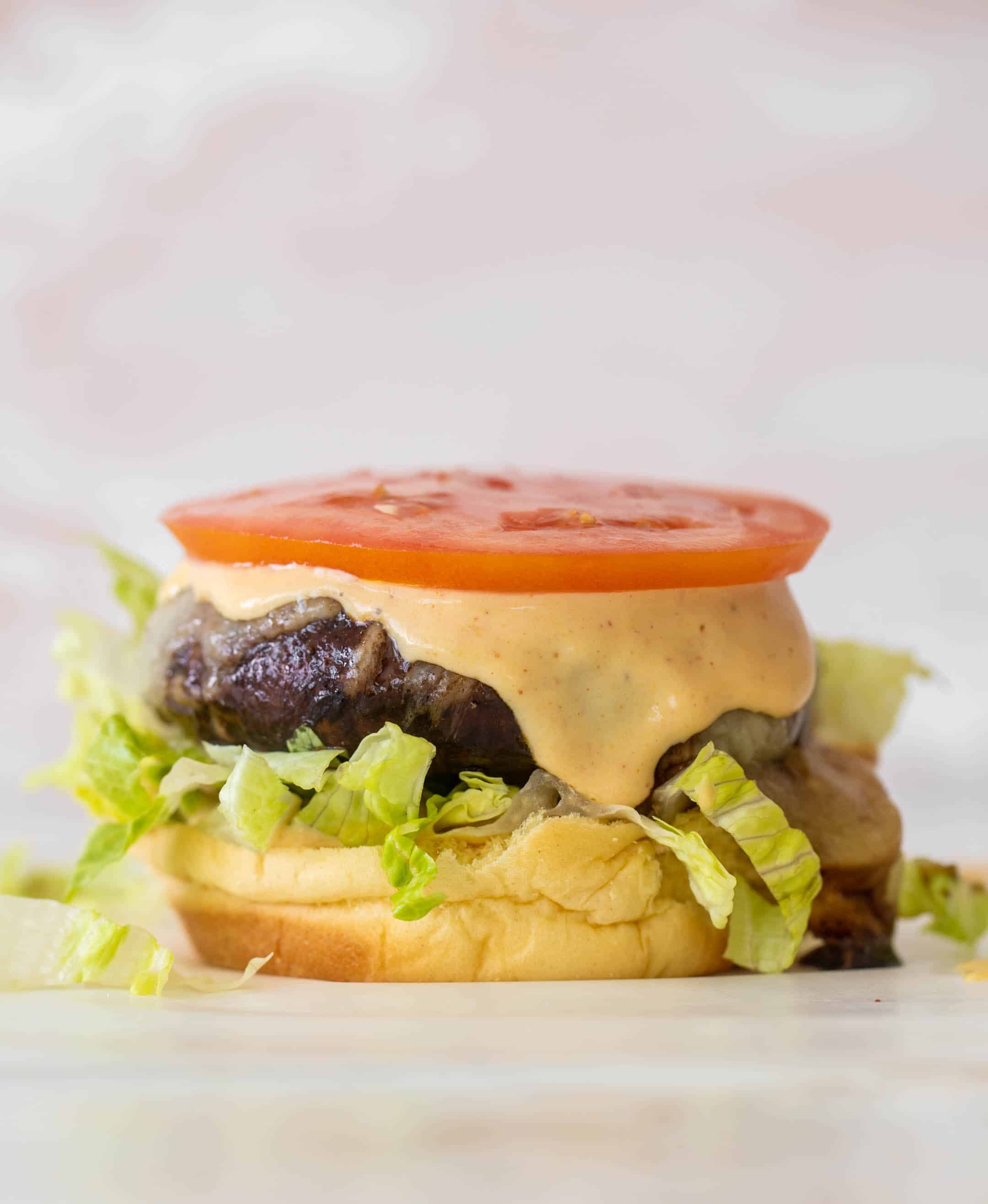 grilled portobello burgers
