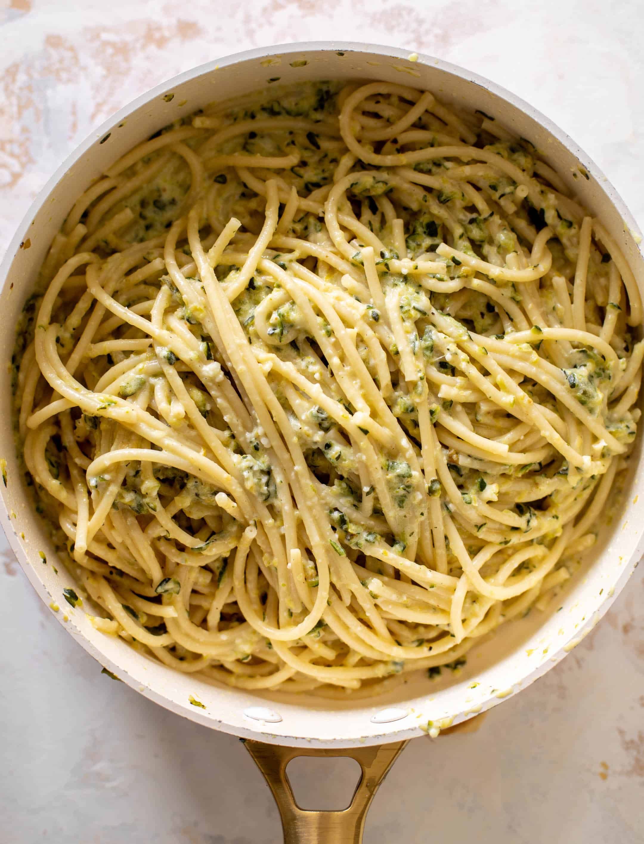 lemon zucchini pasta
