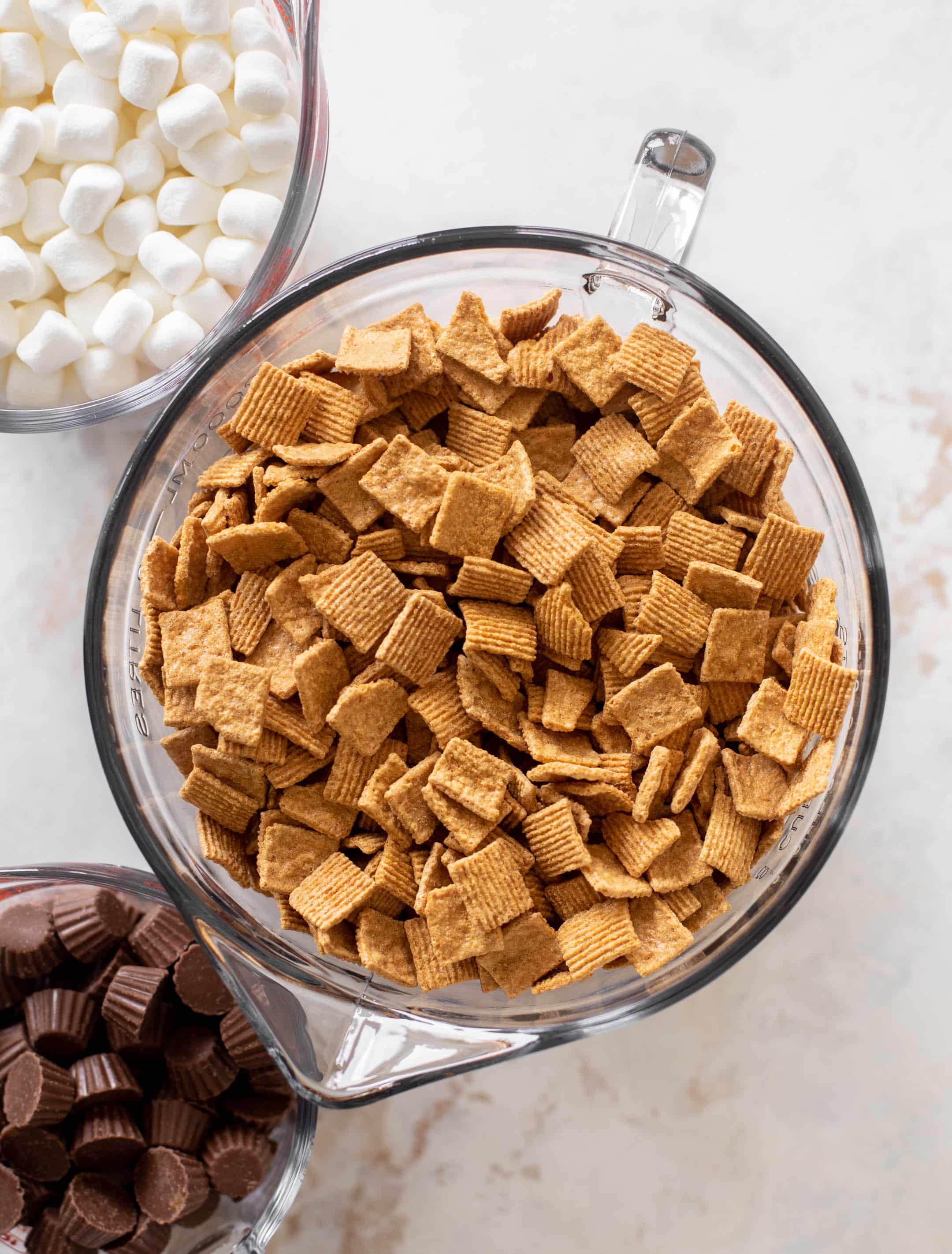 peanut butter cup golden grahams smores bars